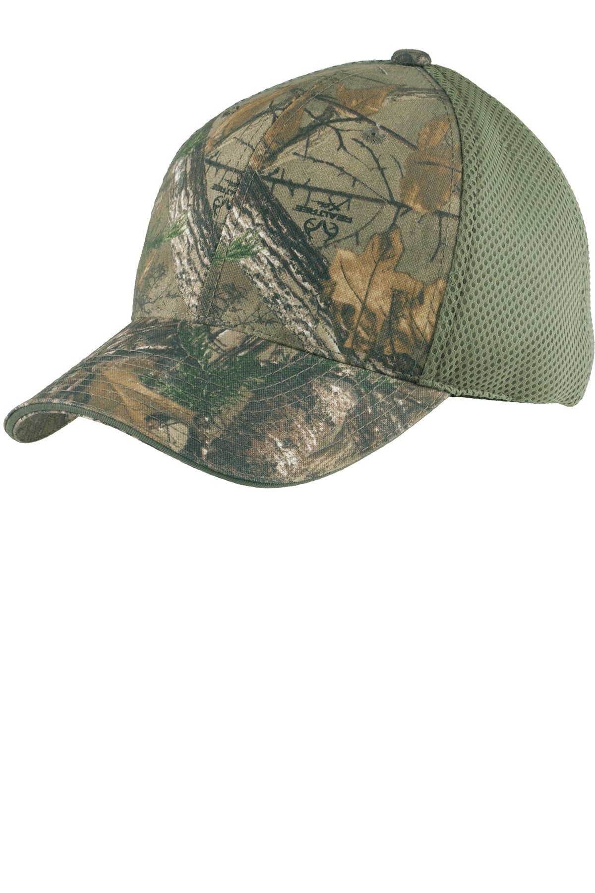 Port Authority Camouflage Custom Caps with Air Mesh Back, Realtree Xtra/ Green Mesh