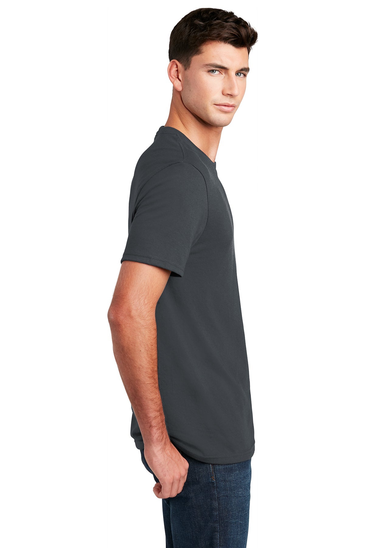 District Made Mens Perfect Blend Tee's, Charcoal