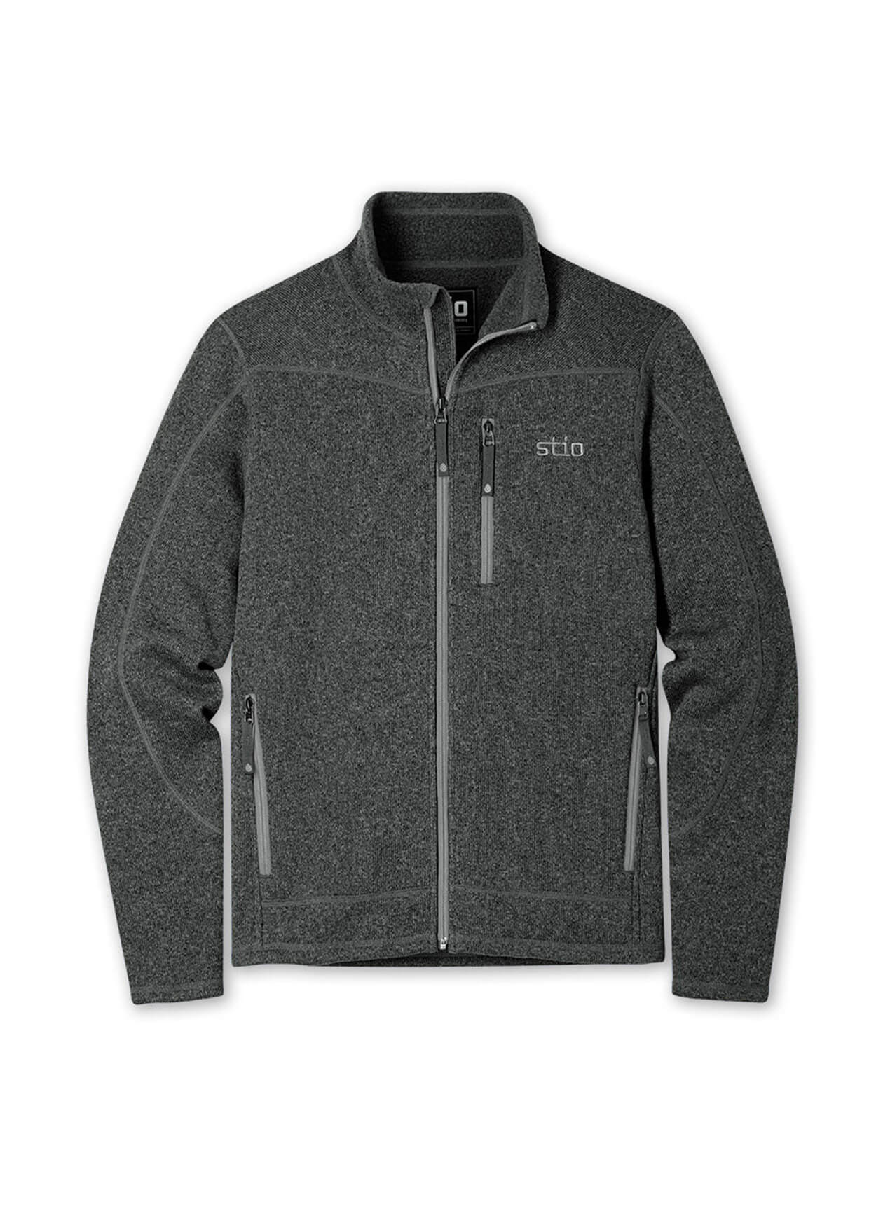 STIO Men's Wilcox Sweater Fleece Jacket, Abyss Heather