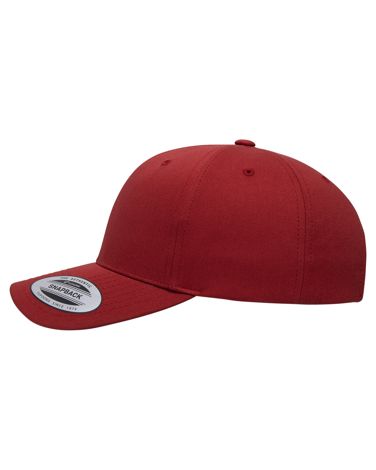 Custom Yupoong CVC Twill Hat 6389 Red