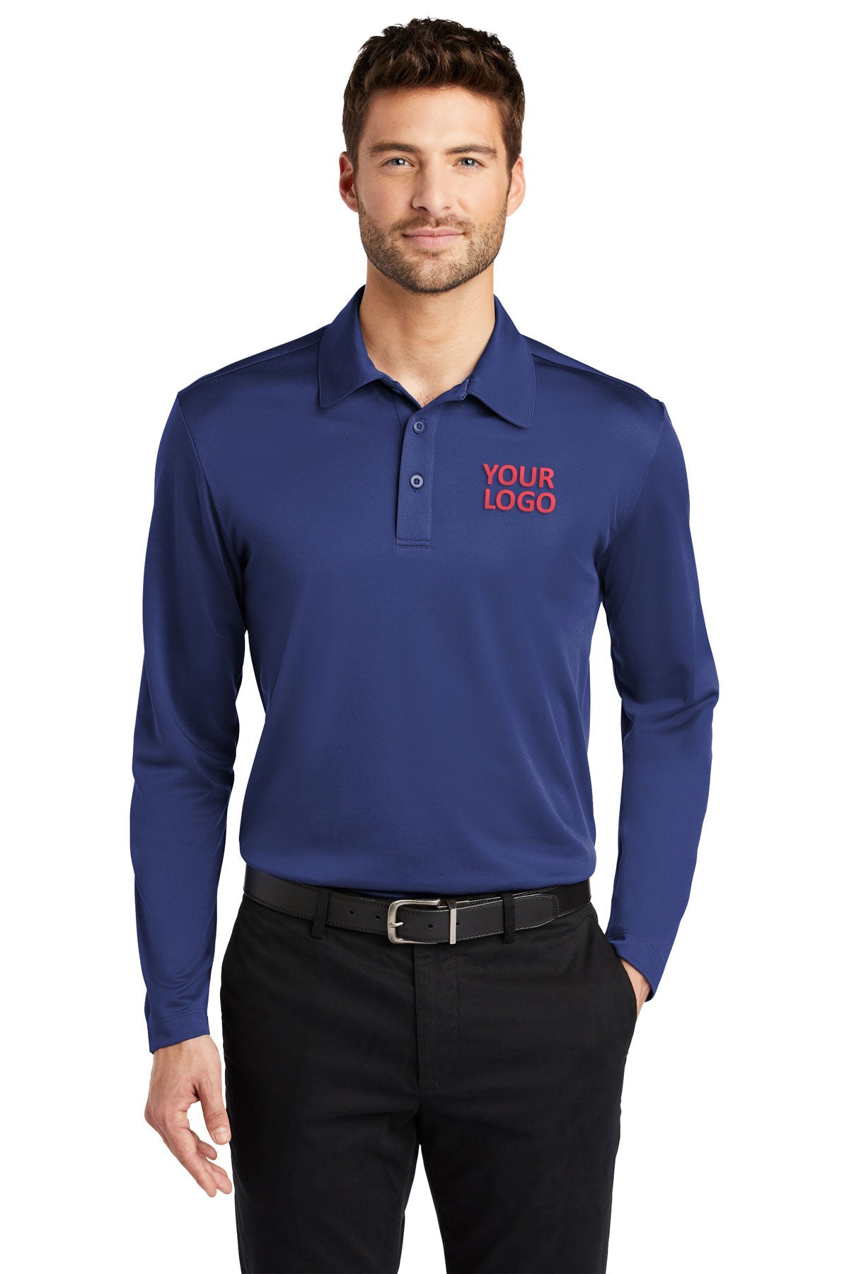 port authority royal k540ls custom dry fit polo shirts