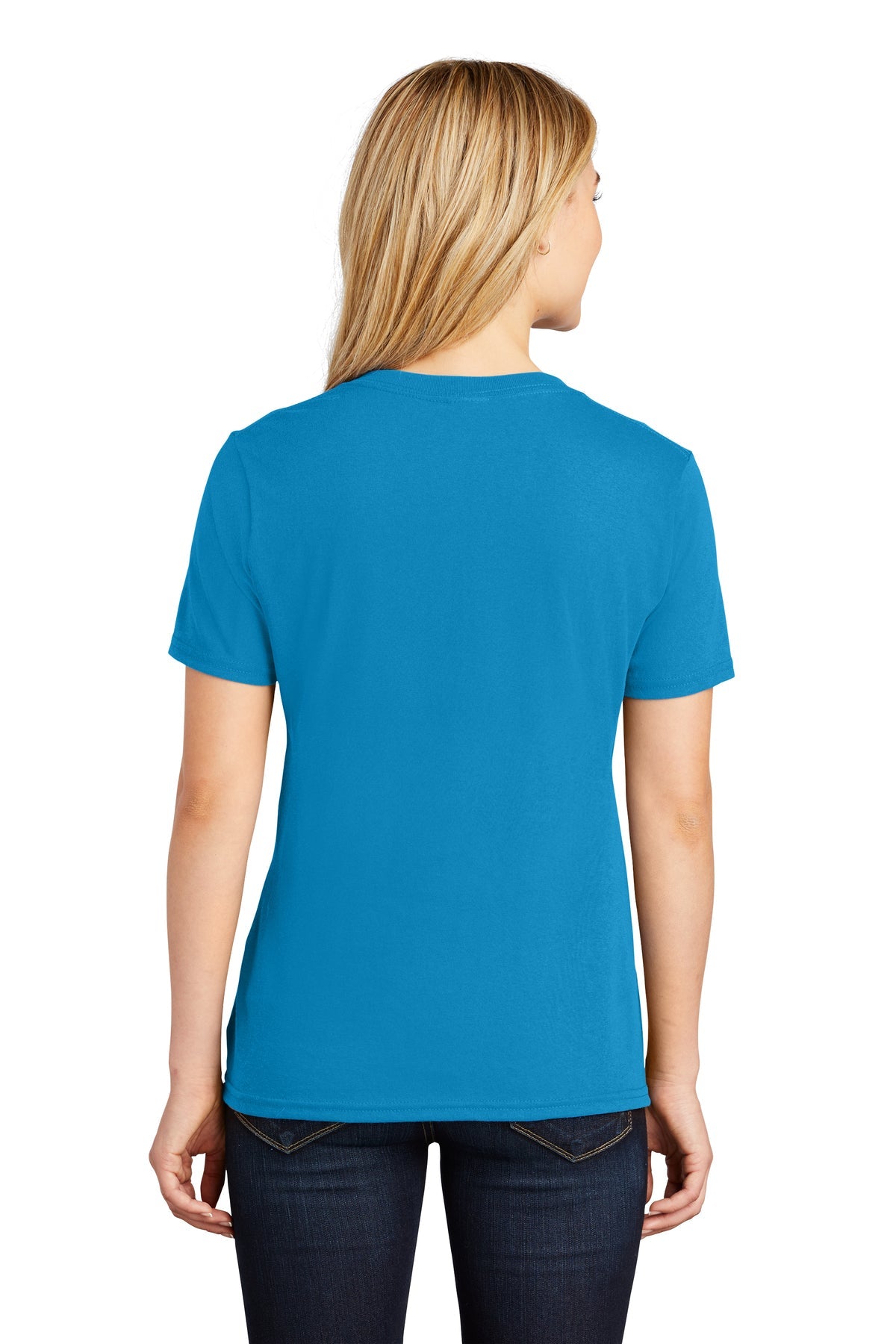 Port & Company Ladies Core Cotton V-Neck Tee