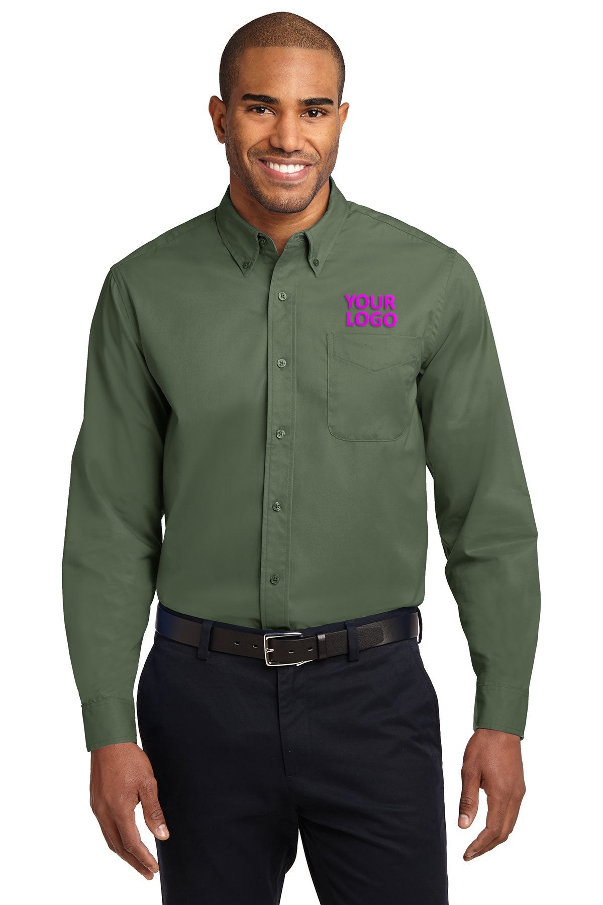 Port Authority Clover Green S608ES custom corporate clothing