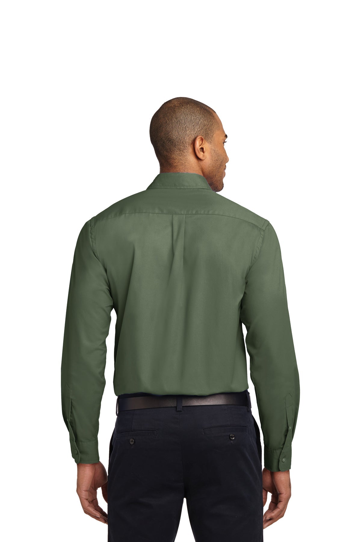 port authority_s608es _clover green_company_logo_button downs