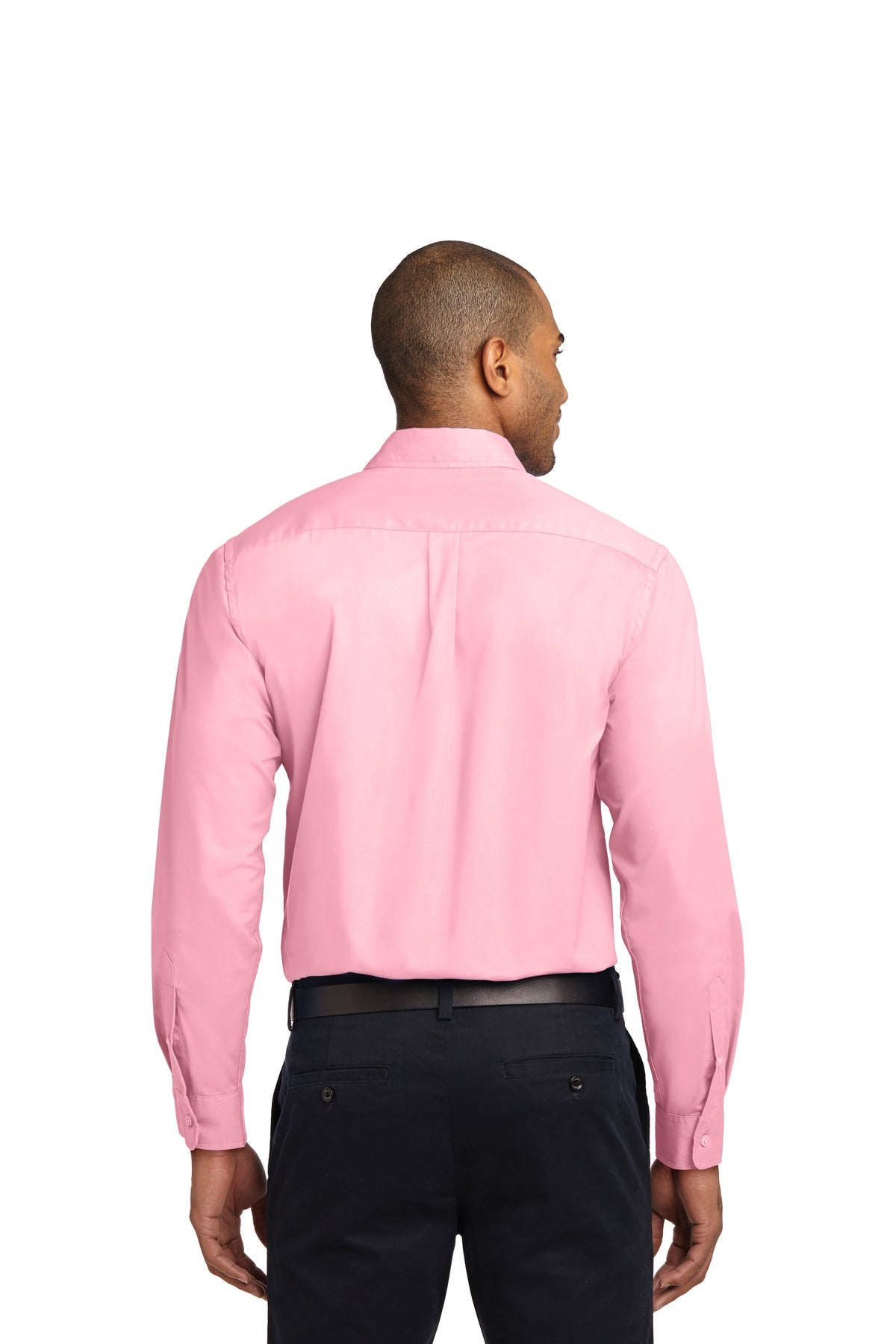 port authority_s608es _light pink_company_logo_button downs