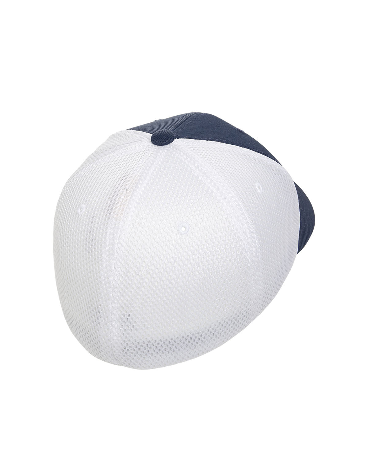 Flexfit Ultrafibre And Airmesh Customized Caps, Navy/ White