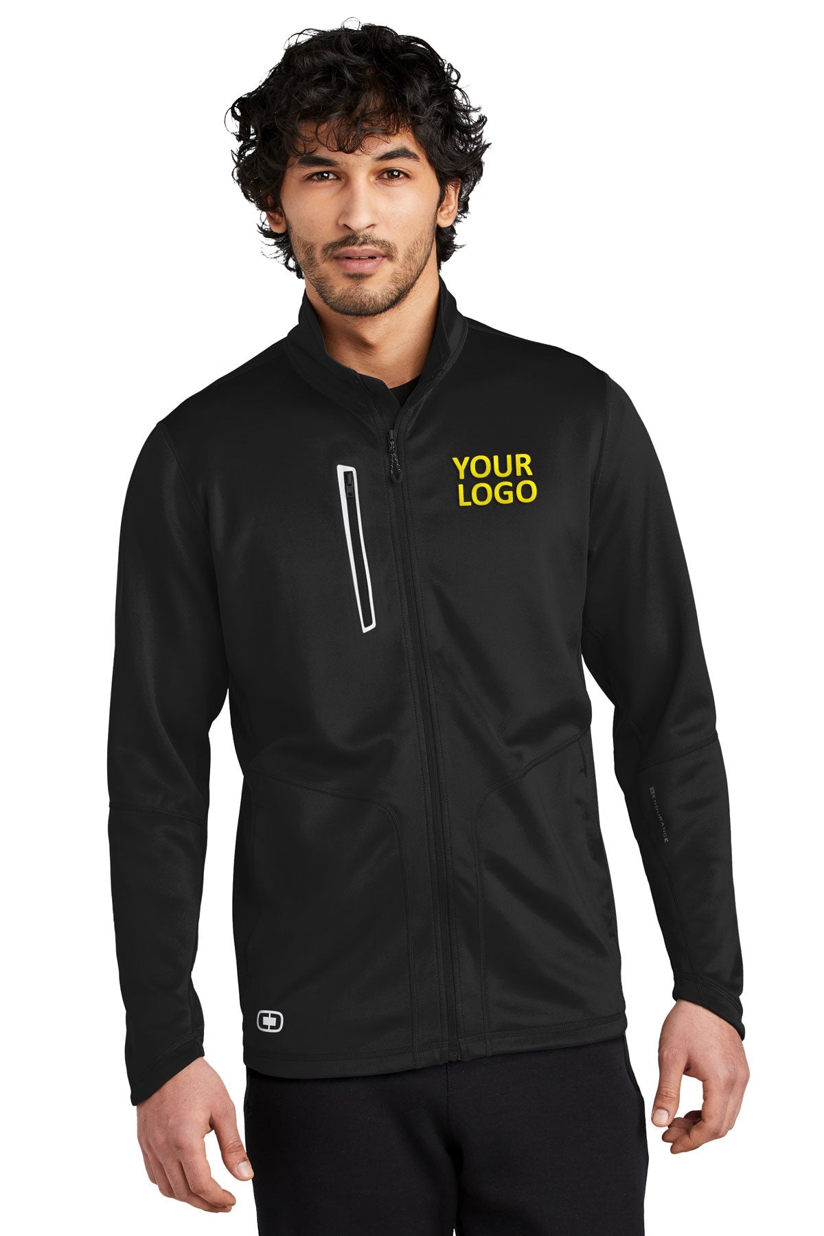 OGIO Endurance Blacktop OE700 company logo jackets
