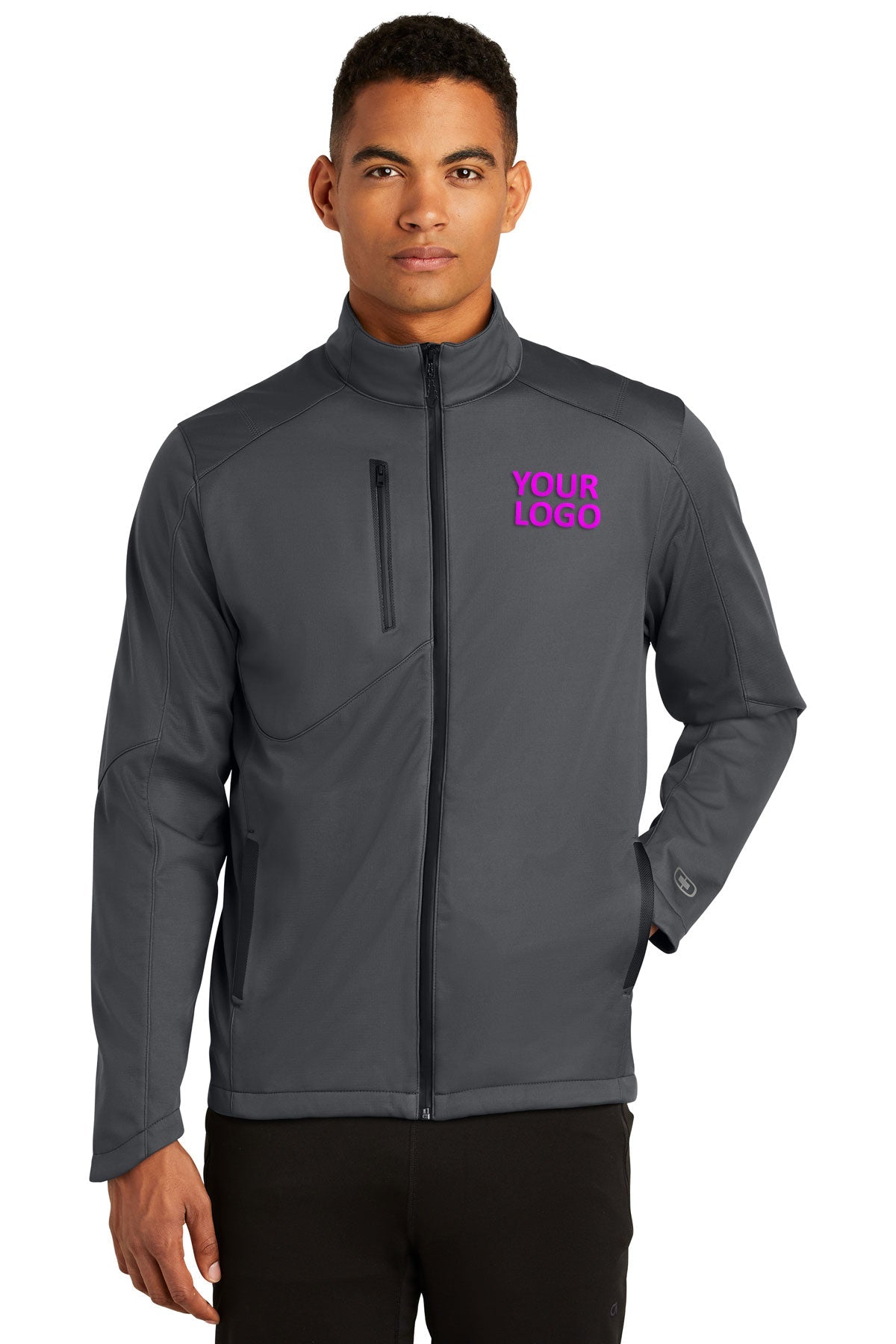 OGIO Endurance Gear Grey OE720 company logo jackets