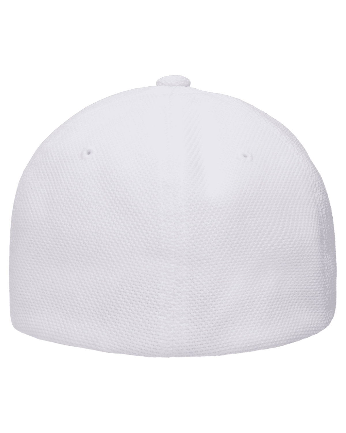Flexfit Cool & Dry Pique Mesh Custom Caps, White