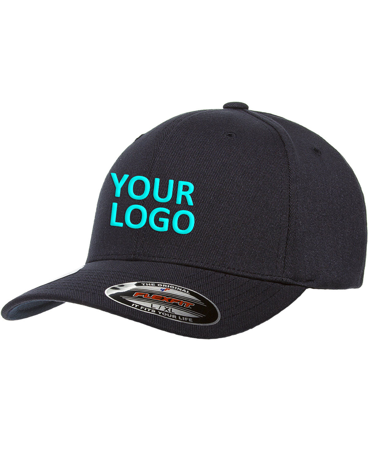 flexfit_6580_dark navy_company_logo_headwear