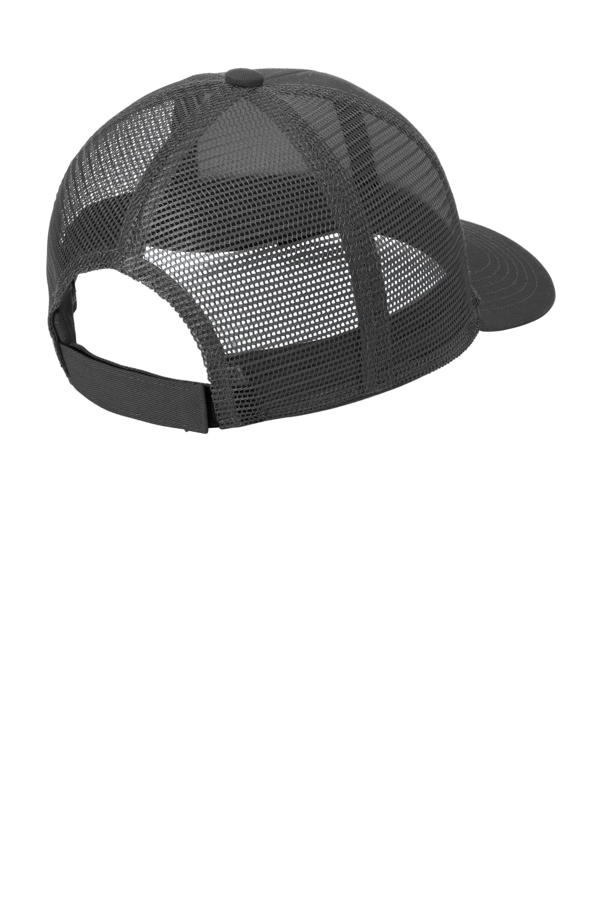 Port Authority Adjustable Mesh Back Branded Caps, Carbon Grey