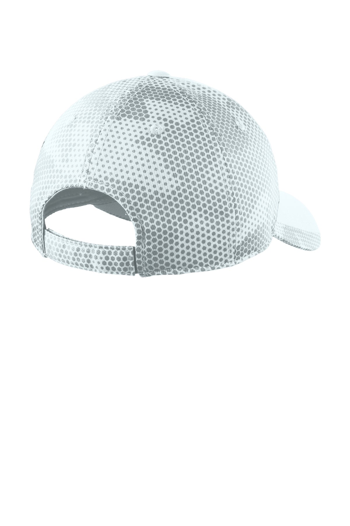 Sport-Tek Customized CamoHex Caps, White
