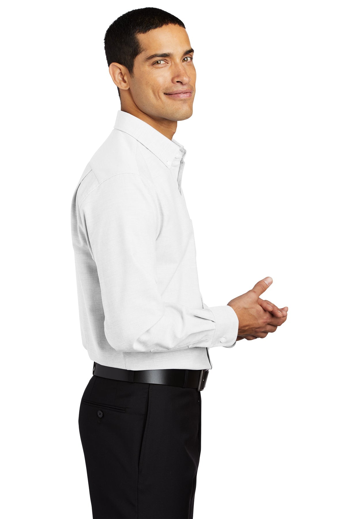 port authority_s658 _white_company_logo_button downs