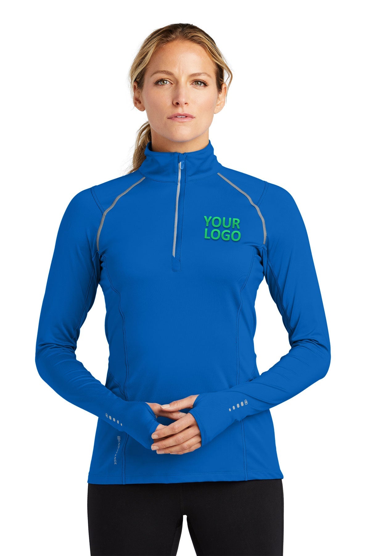 OGIO Endurance Electric Blue LOE335 custom business sweatshirts