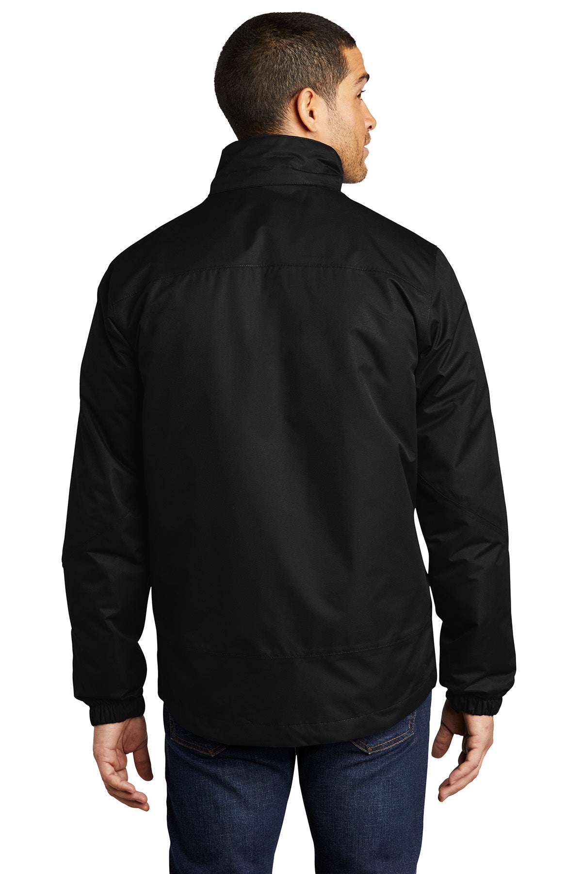Port Authority Vortex Customized Waterproof 3-in-1 Jackets, Black/ Black