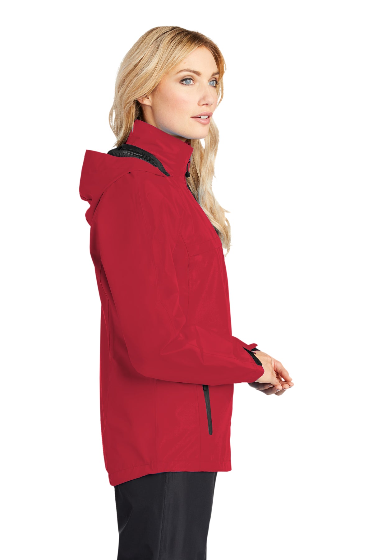 Port Authority Ladies Torrent Customized Waterproof Jackets, Engine Red