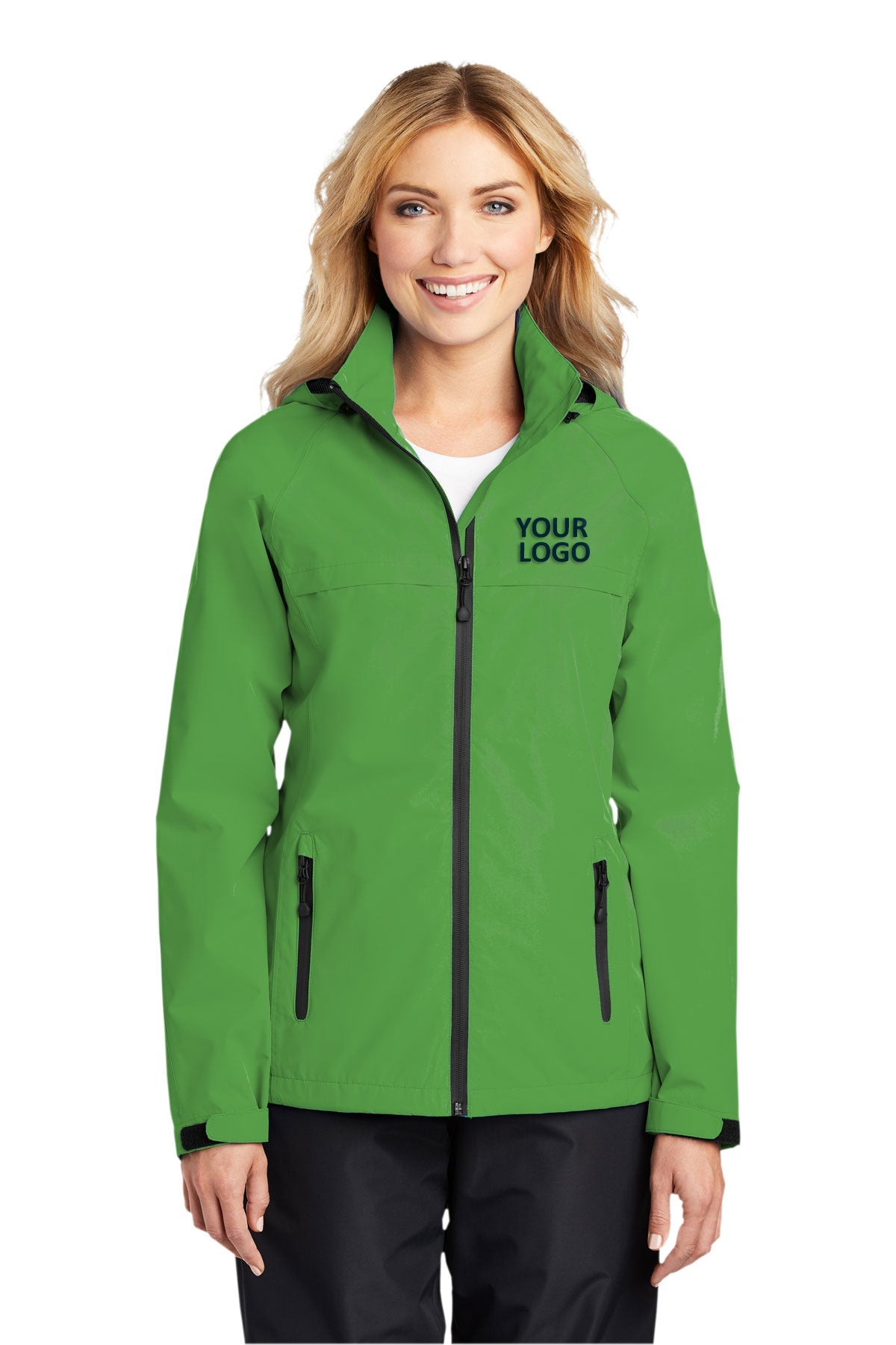 Port Authority Ladies Torrent Customized Waterproof Jackets, Vine Green