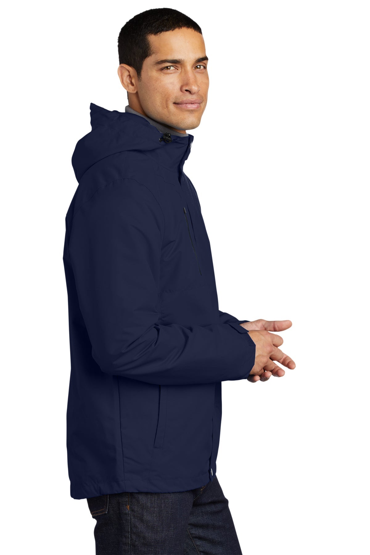 Port Authority All-Conditions Branded Jackets, True Navy