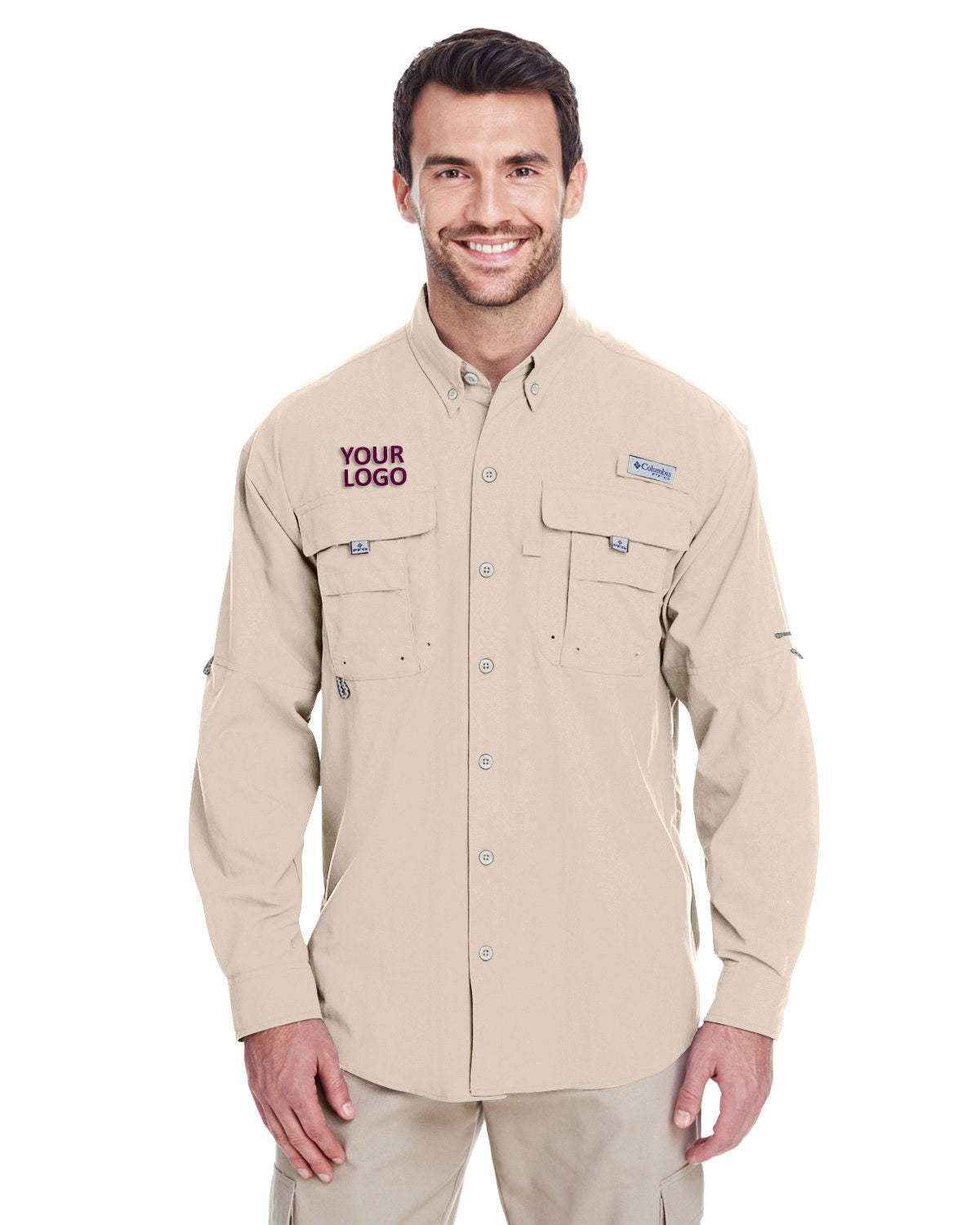 Columbia Fossil 7048 company logo shirts