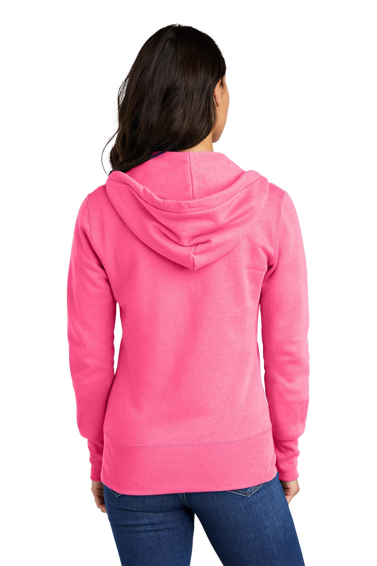port & company_lpc78zh _neon pink_company_logo_sweatshirts