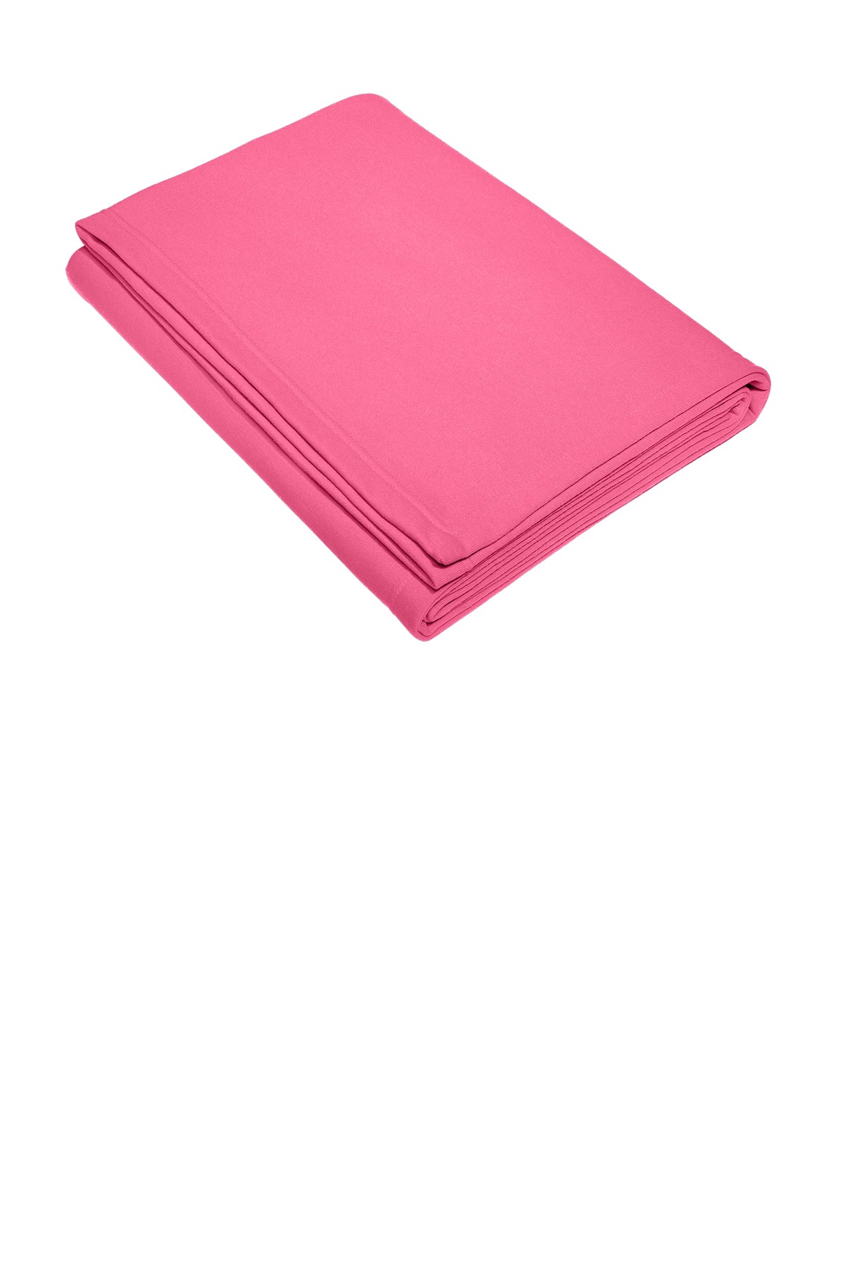 Port & Company Core Fleece Branded Blankets, Neon Pink