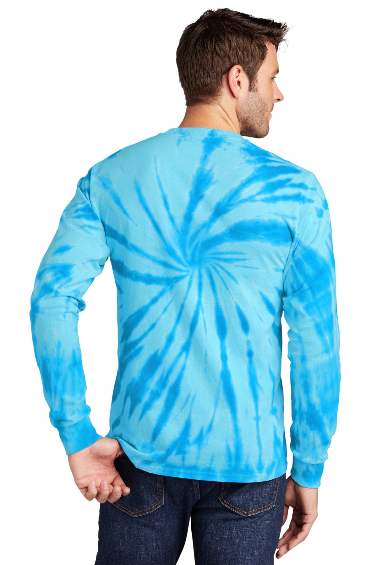 Port & Company Tie-Dye Long Sleeve Tee