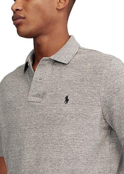 Branded Ralph Lauren Classic Fit Mesh Polo Shirt Canterbury