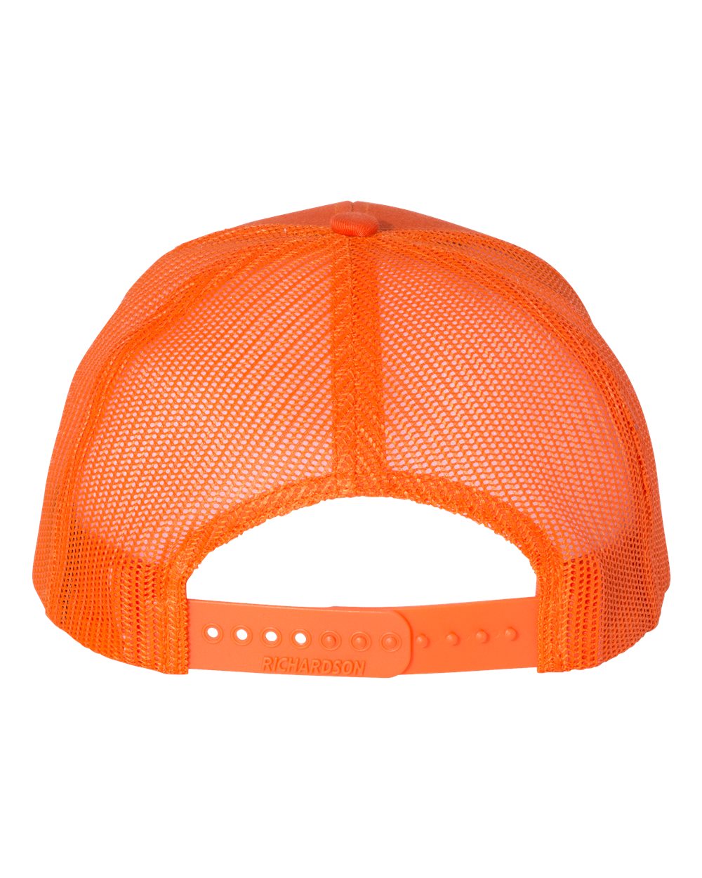 Richardson Custom Snapback Trucker Caps, Orange