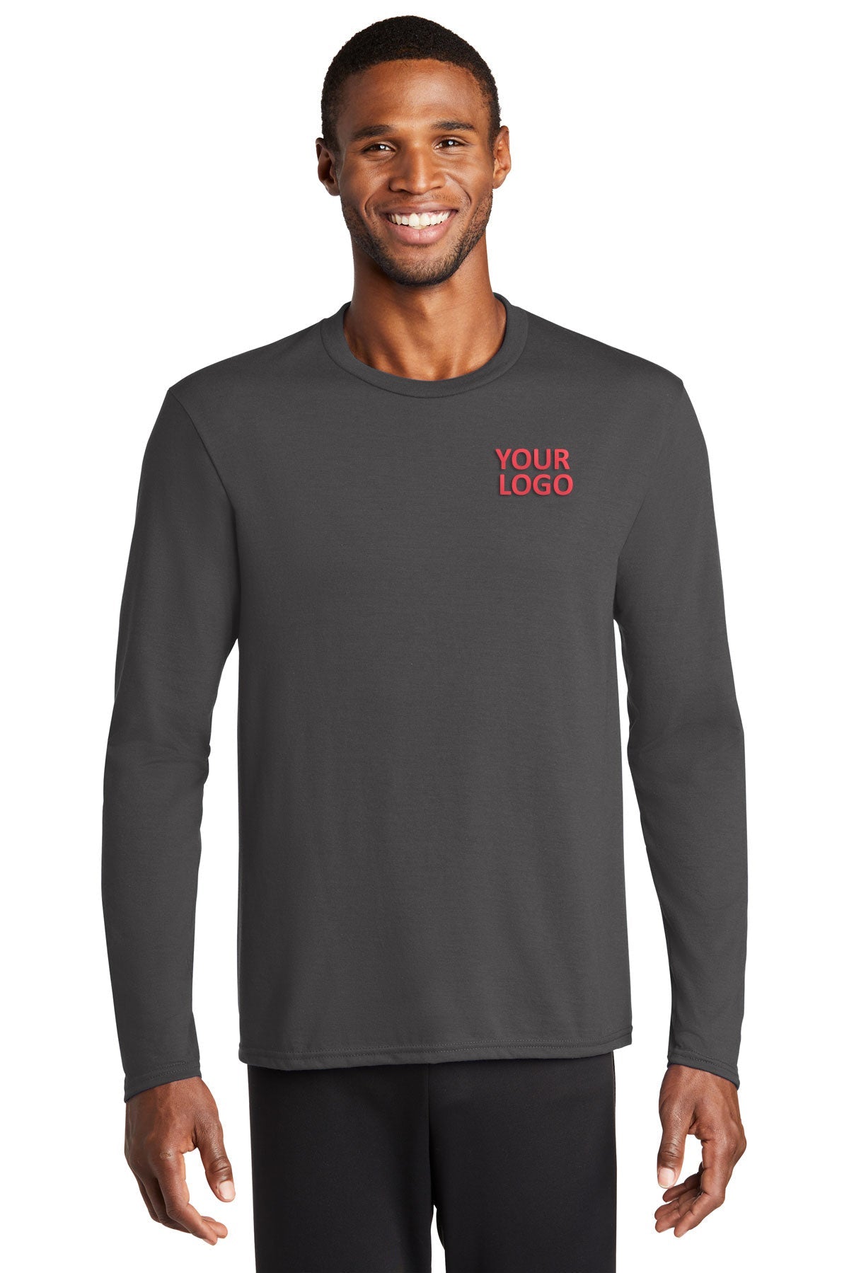 Port & Company Long Sleeve Performance Blend Tee