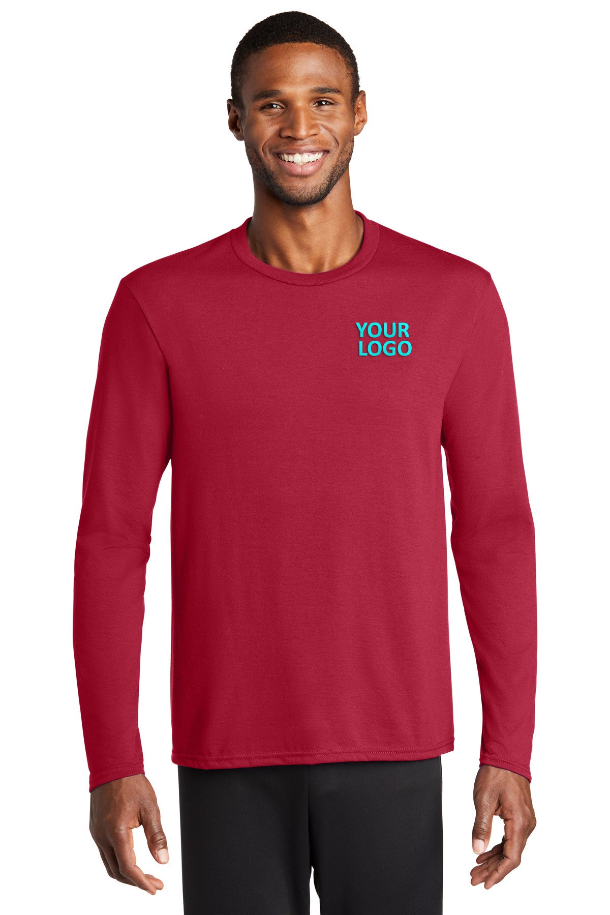 Port & Company Long Sleeve Performance Blend Tee