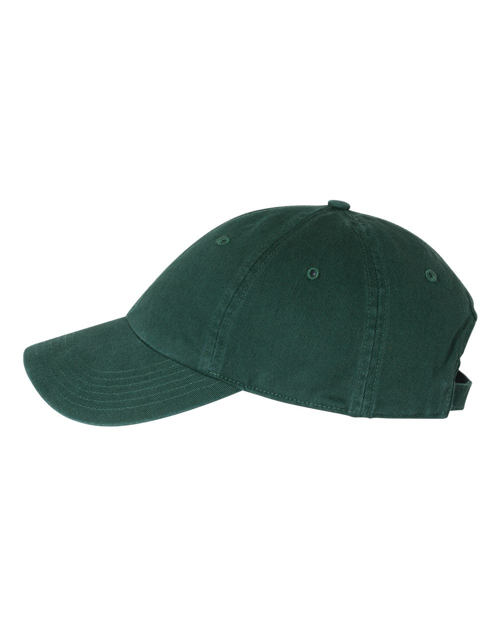 Richardson-Washed Custom Chino Caps, Dark Green
