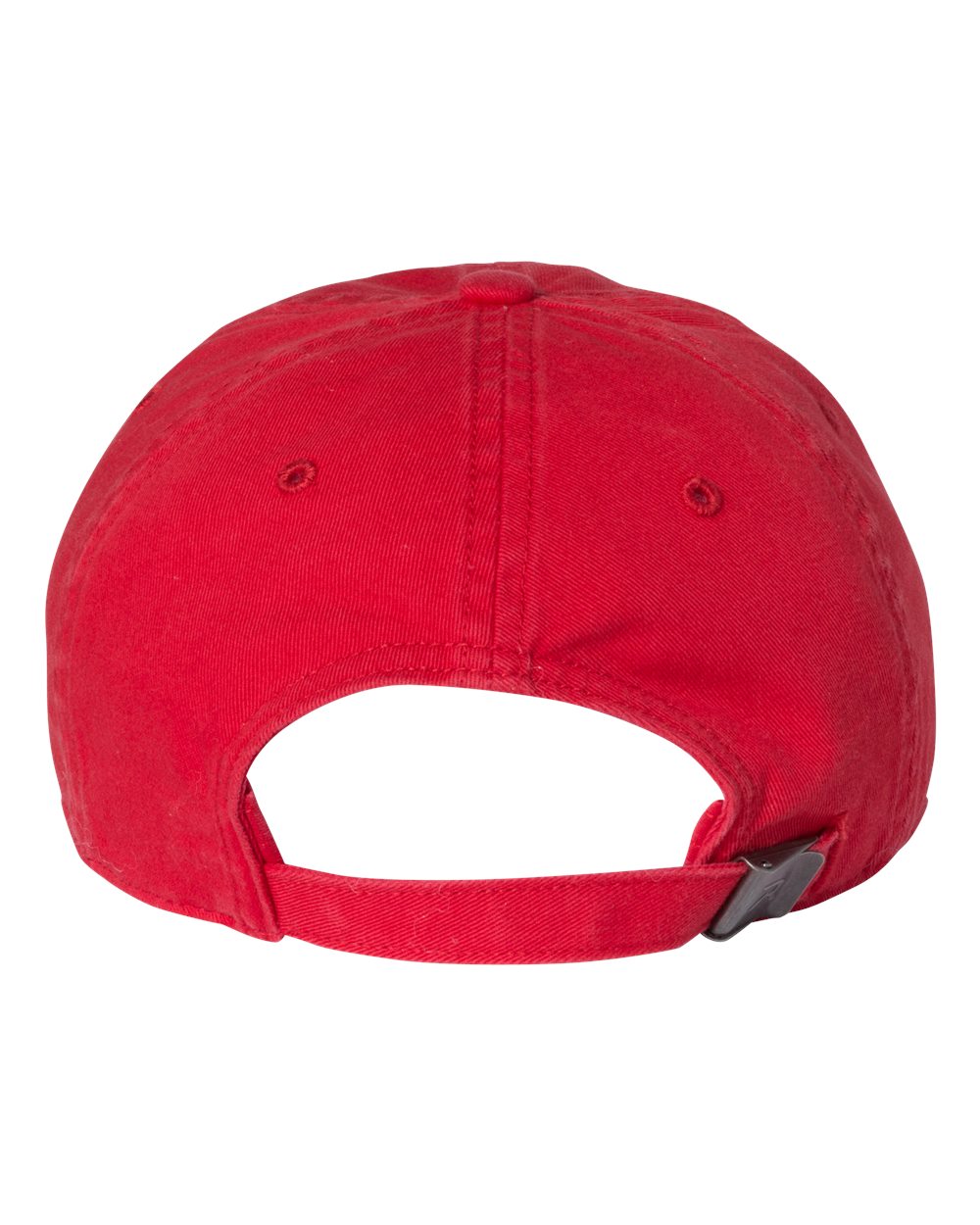 Richardson-Washed Customized Chino Caps, Red