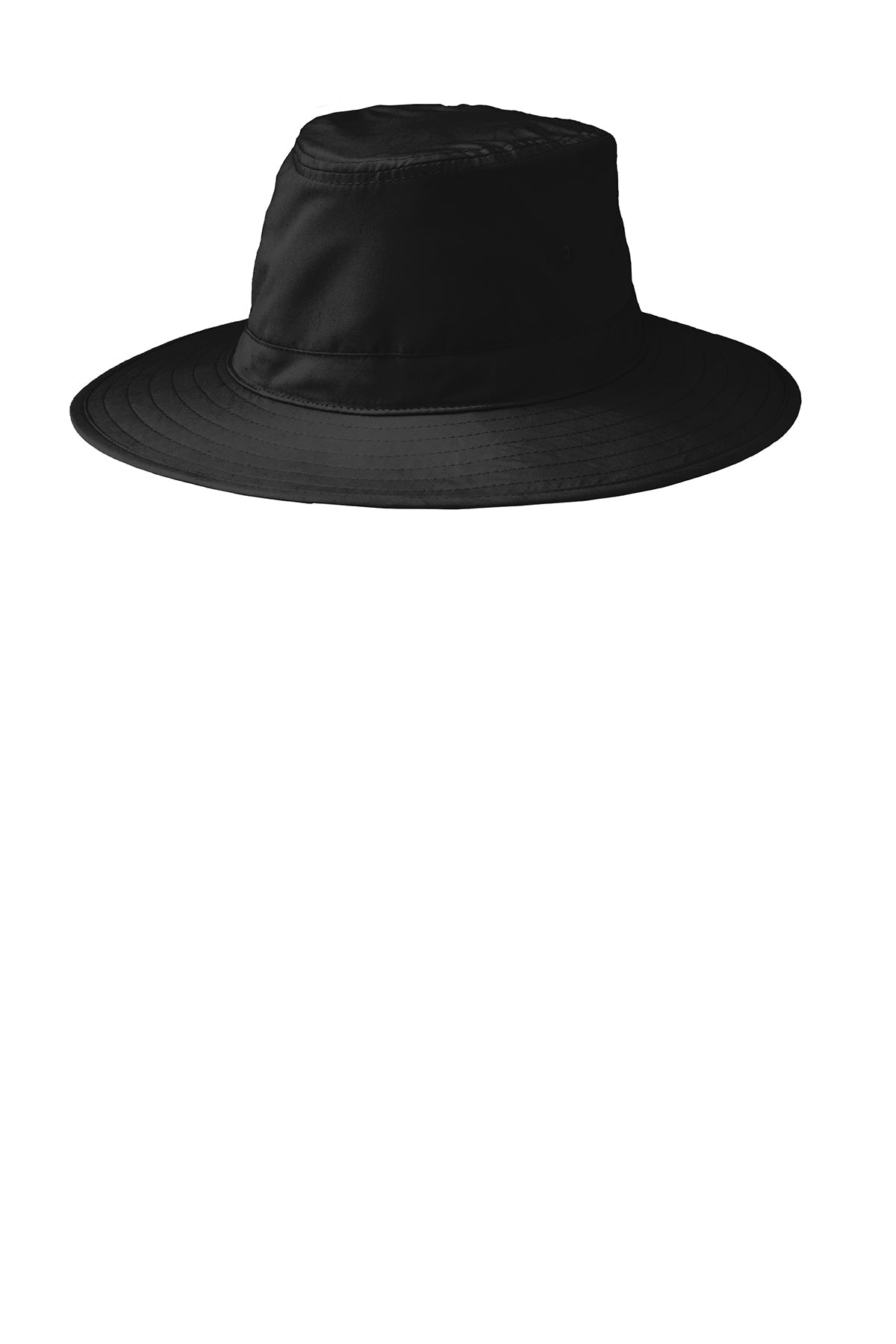 Port Authority Lifestyle Brim Customized Hats, Black