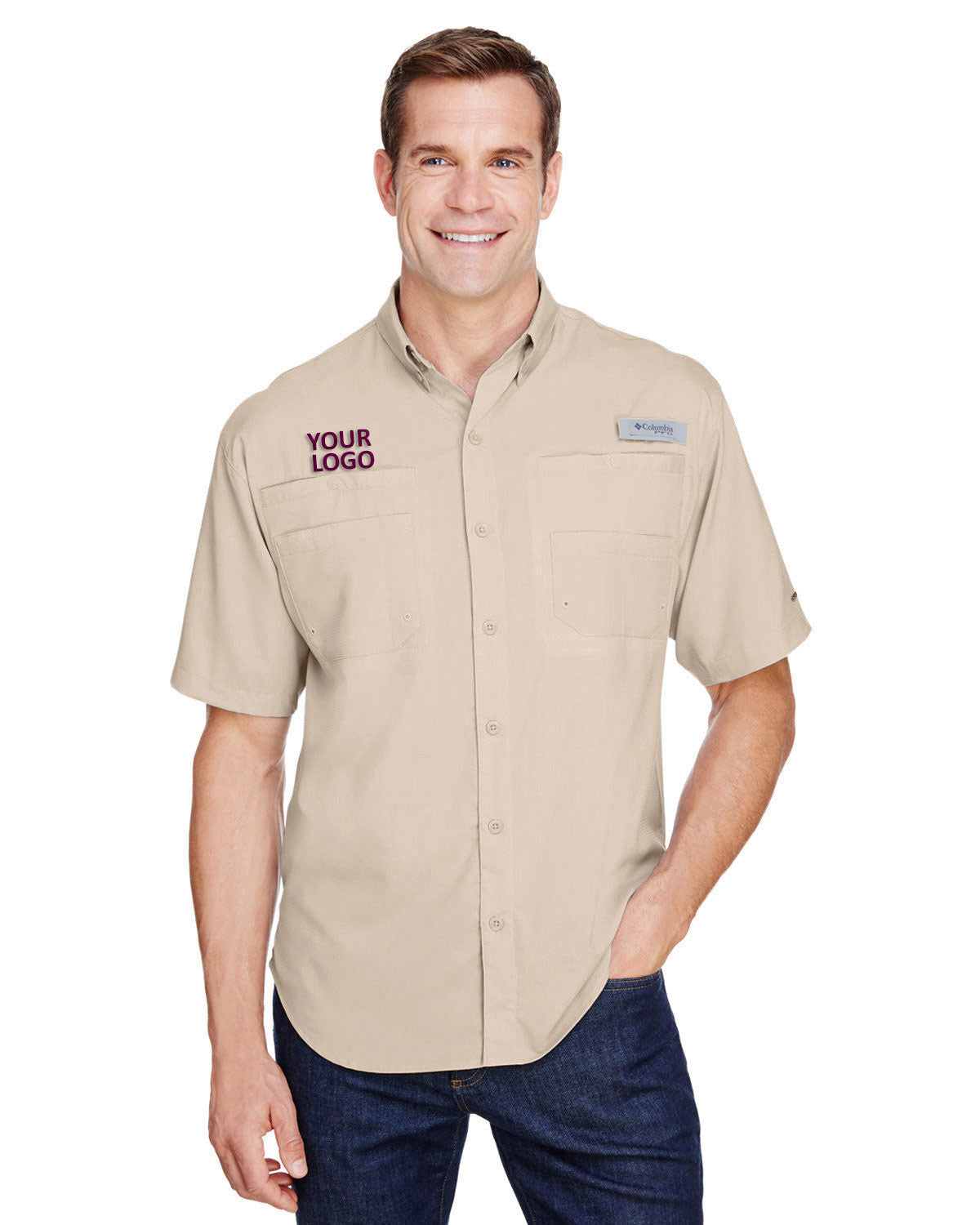 Columbia Fossil 7266 logo shirts