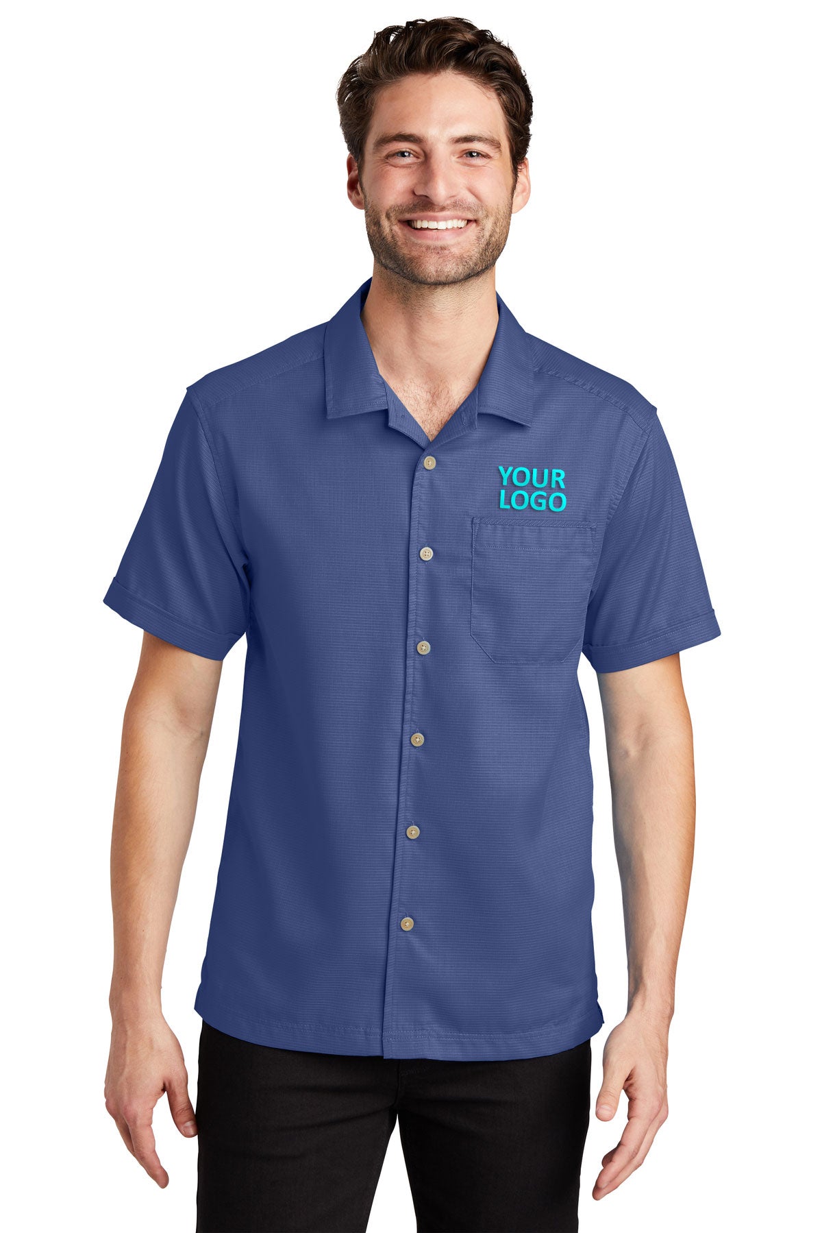 Port Authority Royal S662 custom embroidered shirts