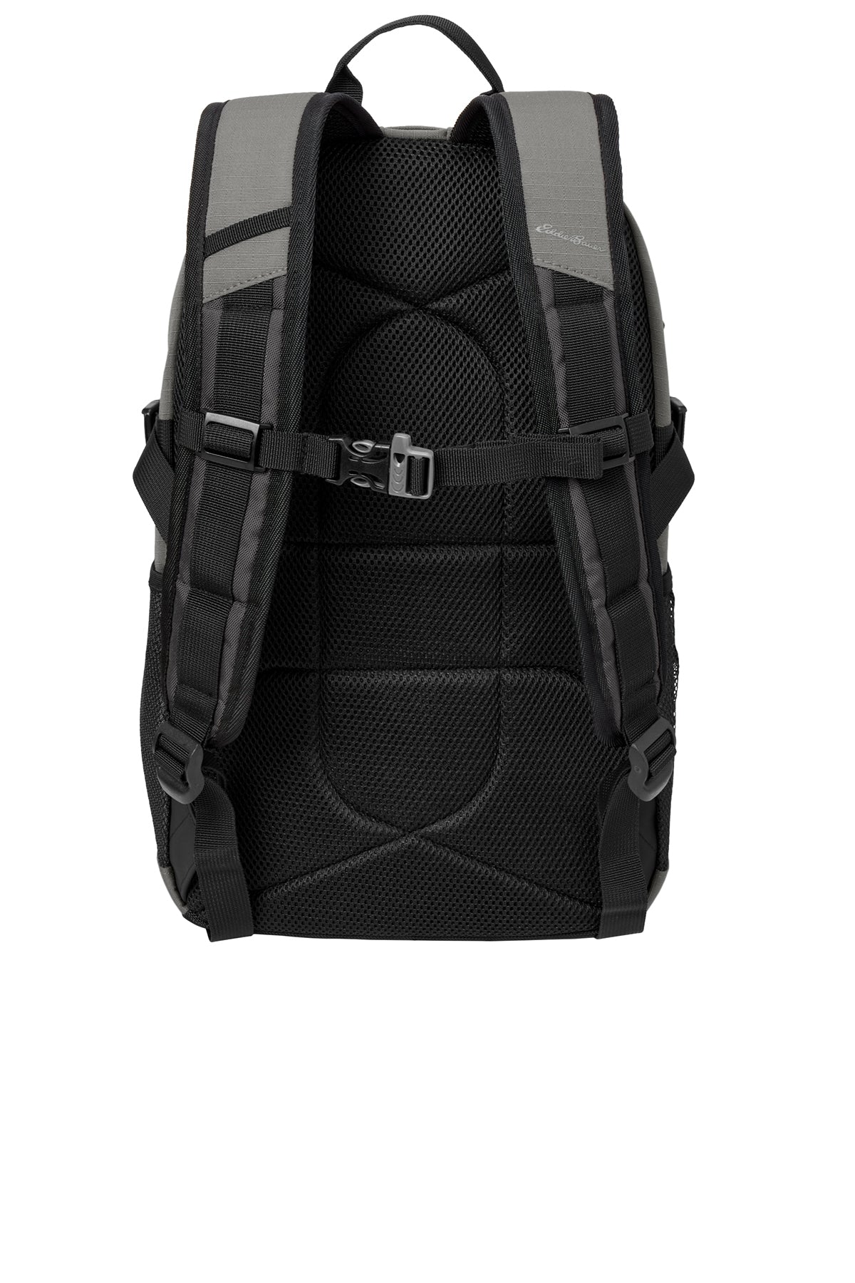 Branded Eddie Bauer Ripstop Backpack Pewter Grey/Grey Steel