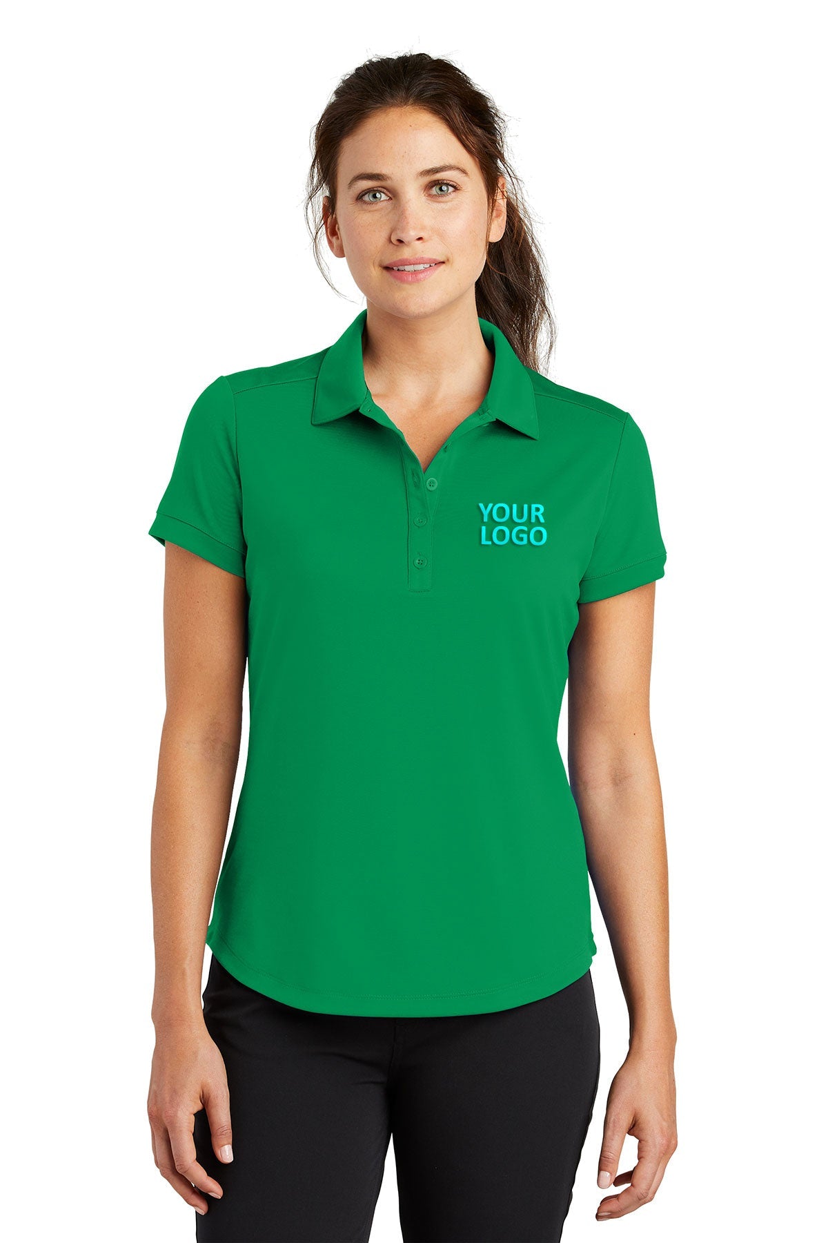 nike pine green 811807 order custom polo shirts