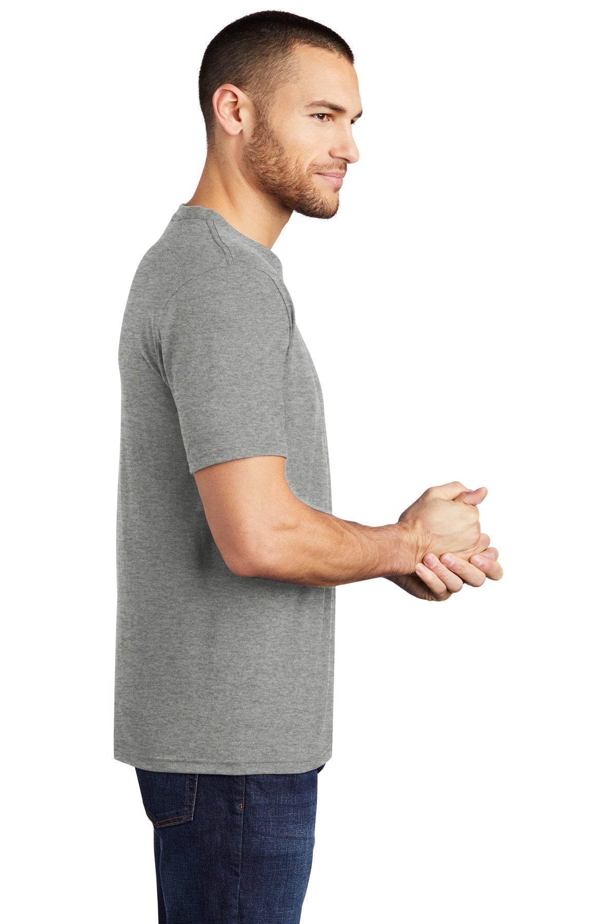 District Made Mens Perfect Tri Crew Tee