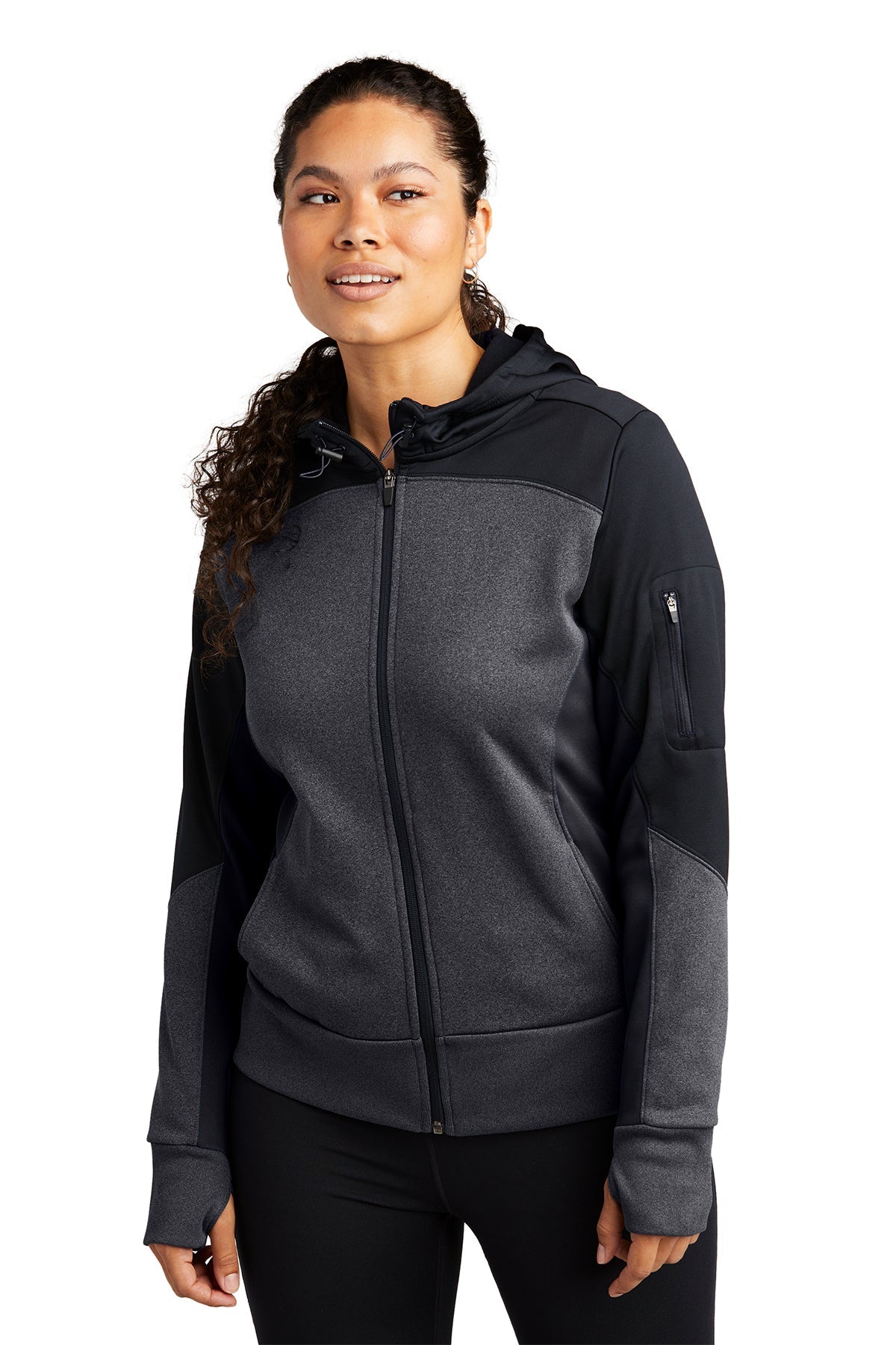 sport-tek_lst245 _black/ graphite heather/ black_company_logo_sweatshirts