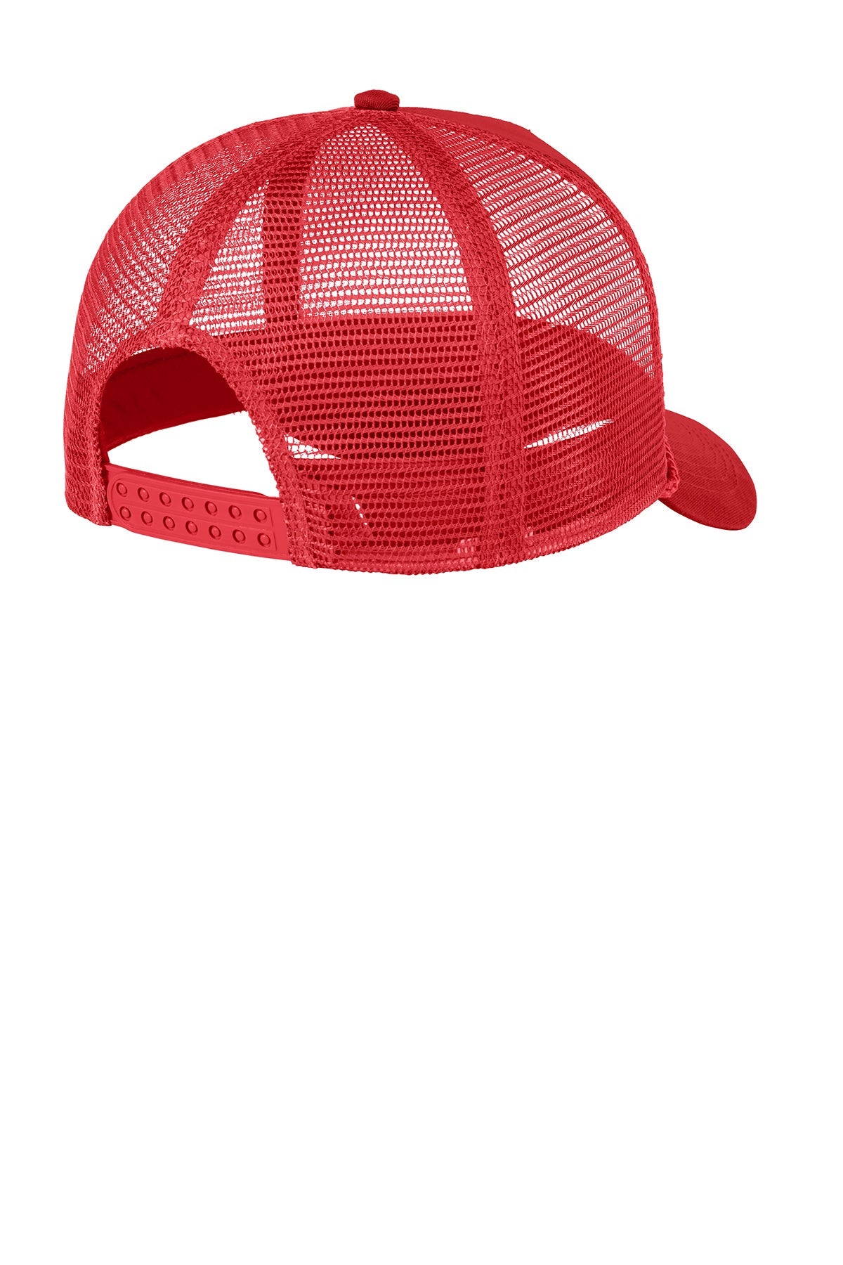 Port Authority 5-Panel Customized Snapback Caps, Red