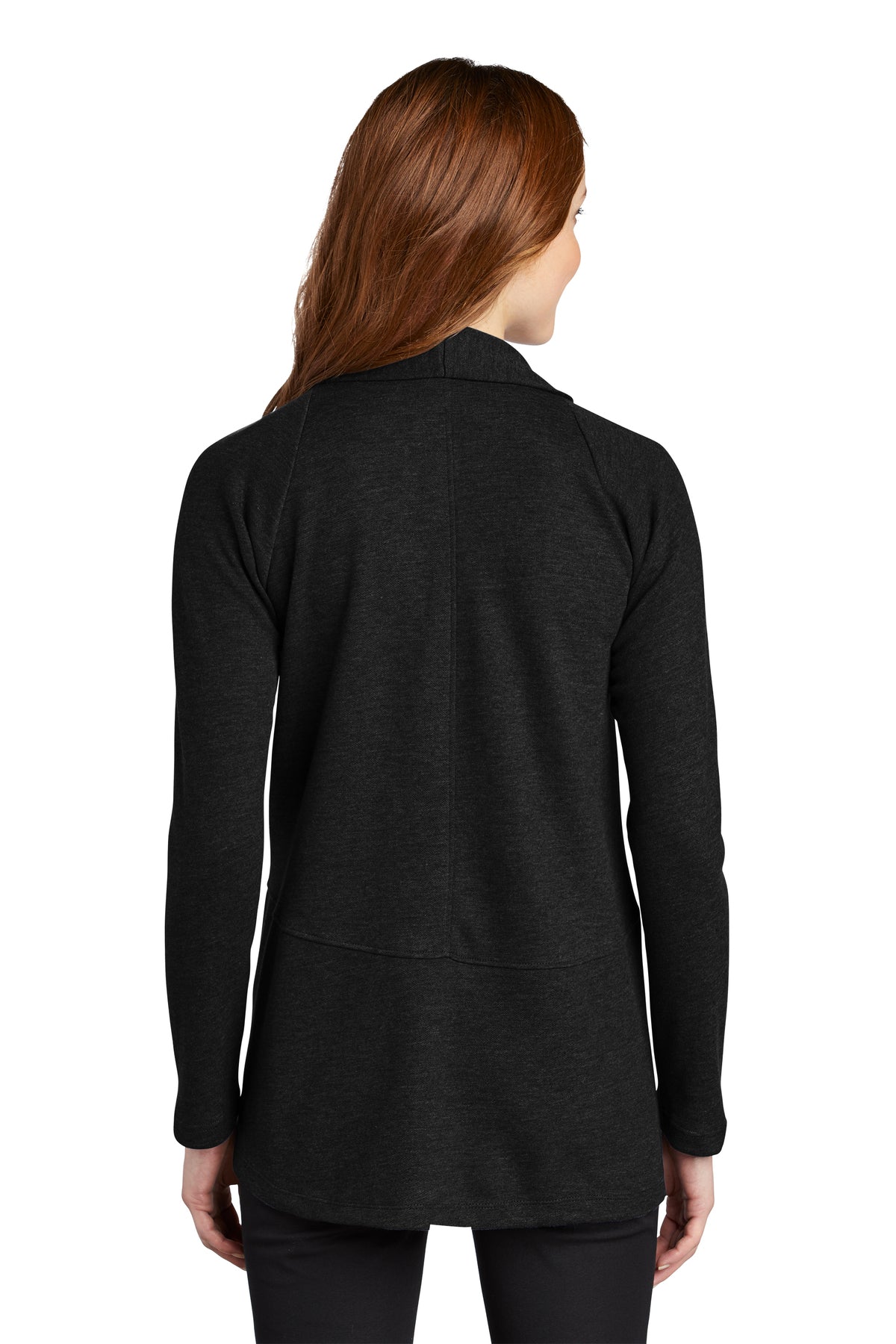 port authority_l807 _deep black/ charcoal heather_company_logo_sweatshirts