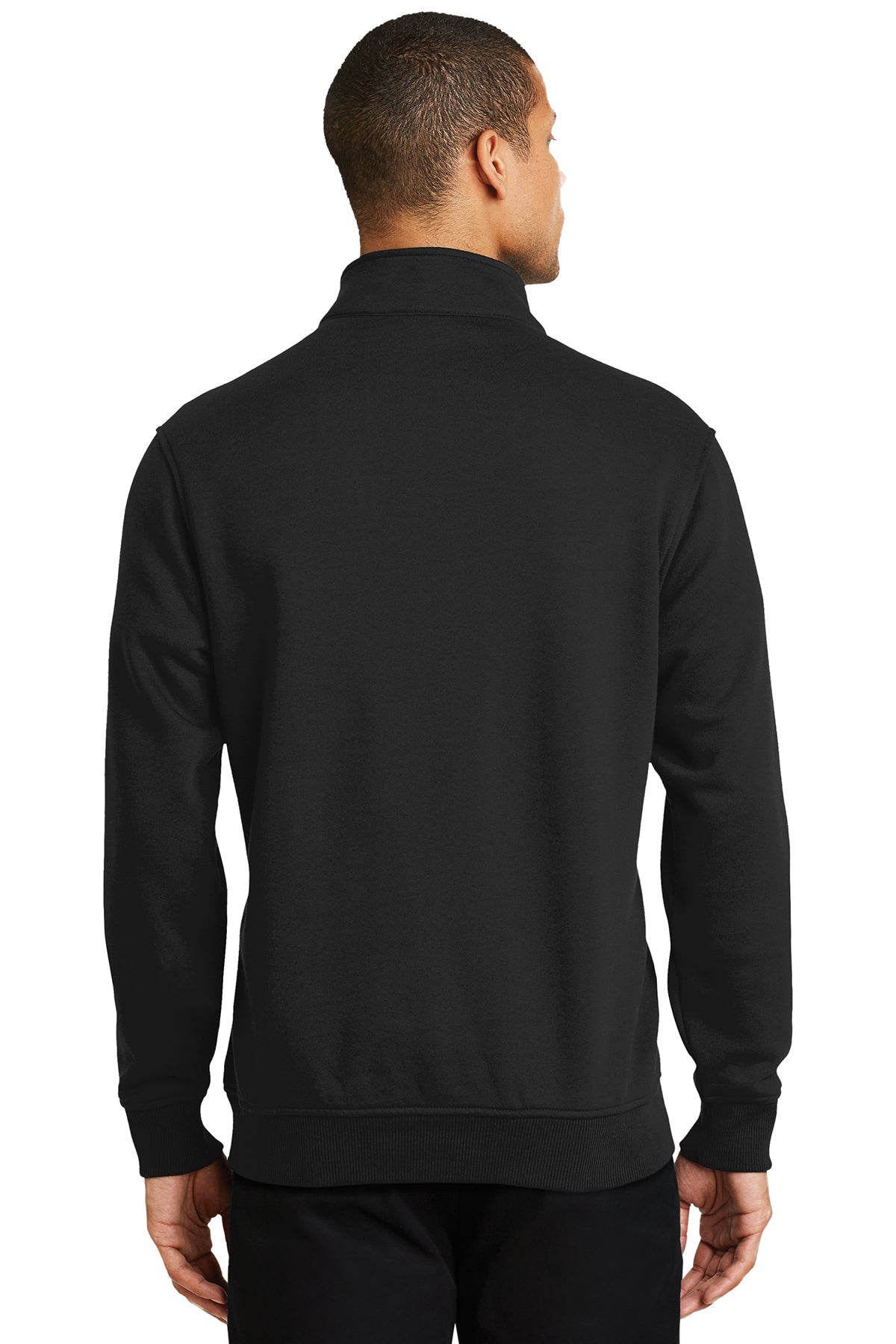 cornerstone_cs626 _black_company_logo_sweatshirts