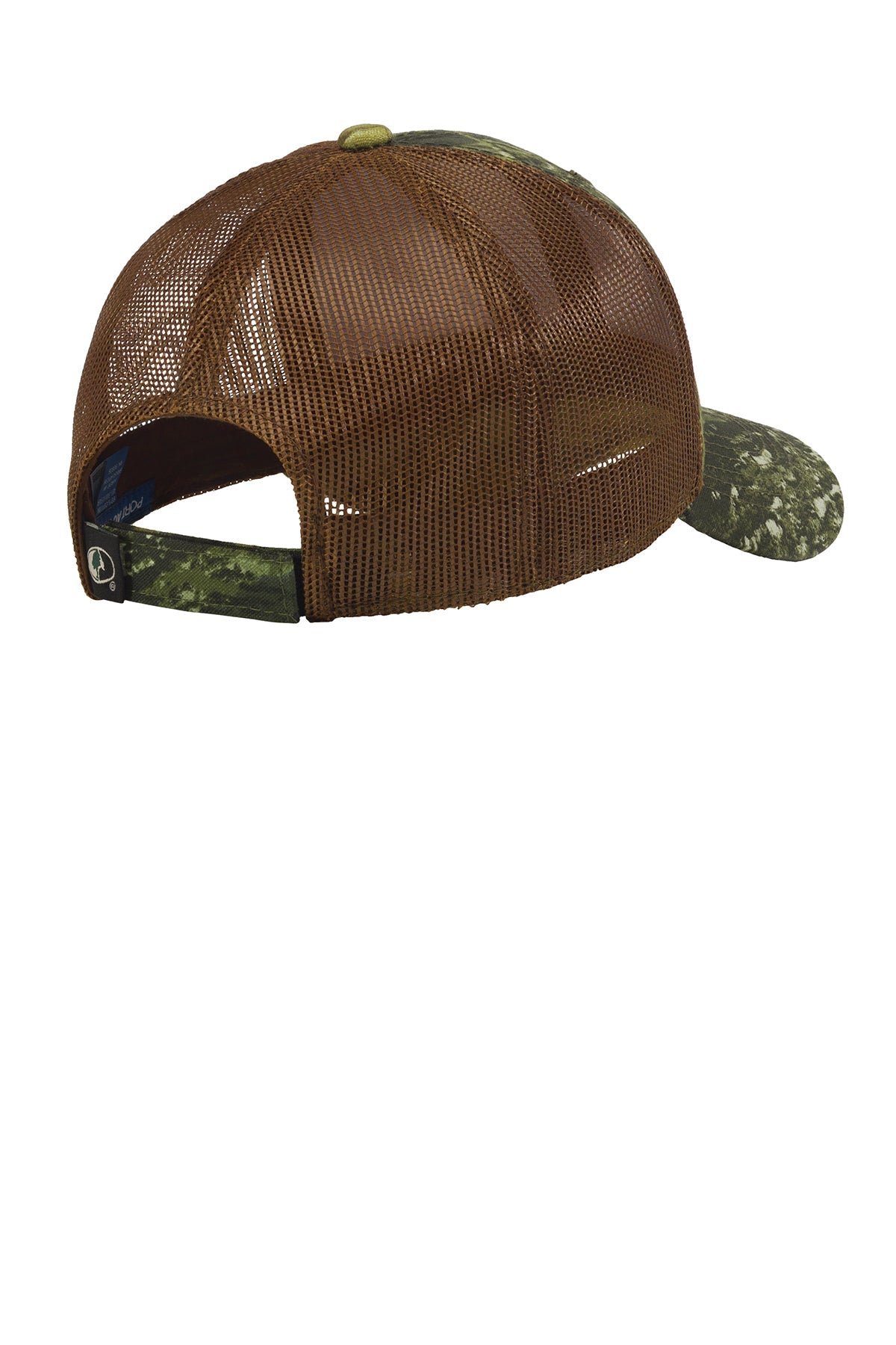 Port Authority Structured Camouflage Mesh Back Branded Caps, Mossy Oak New Break Up/ Brown