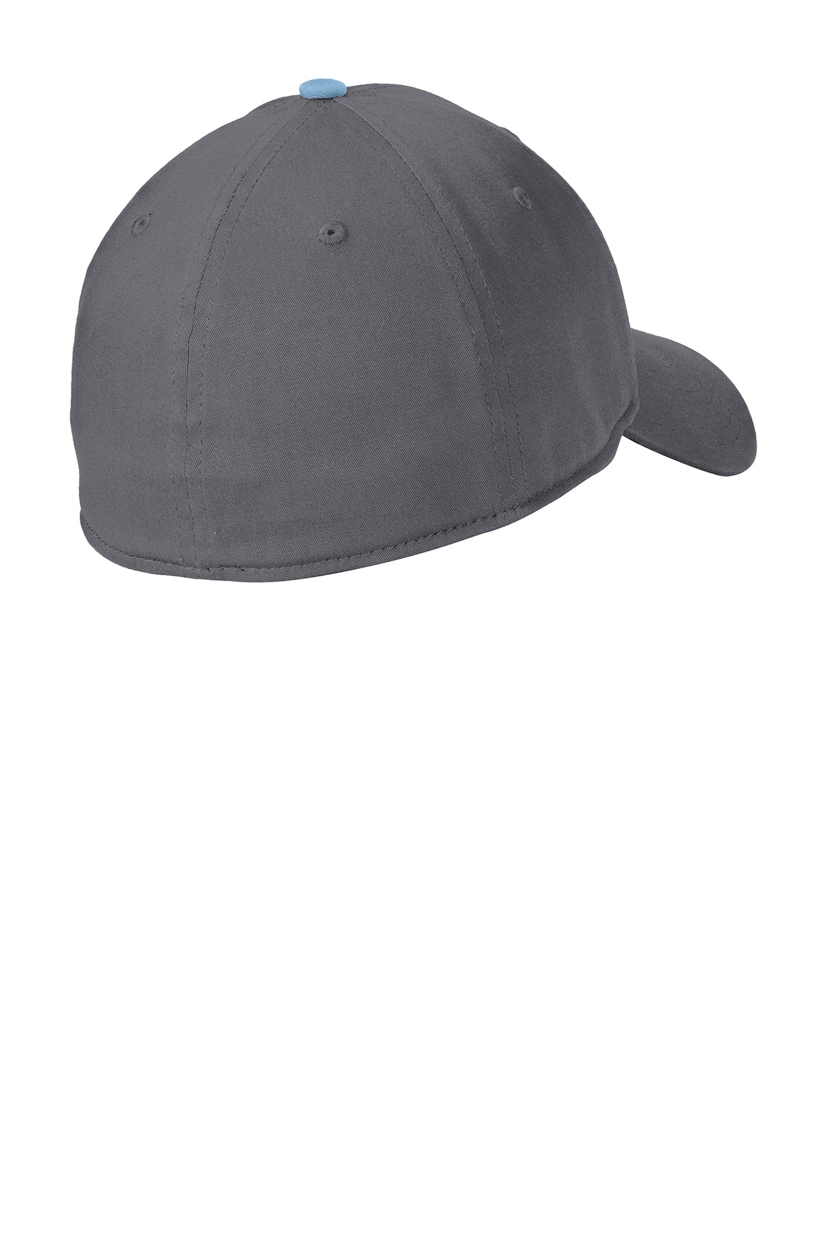 New Era Interception Branded Caps, Graphite/ Carolina Blue