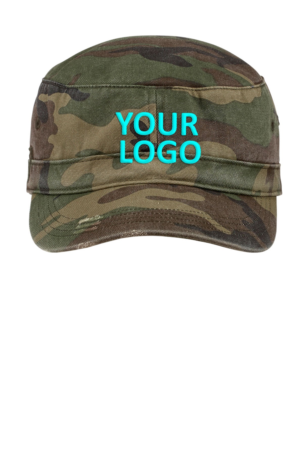 District - Distressed Military Hat