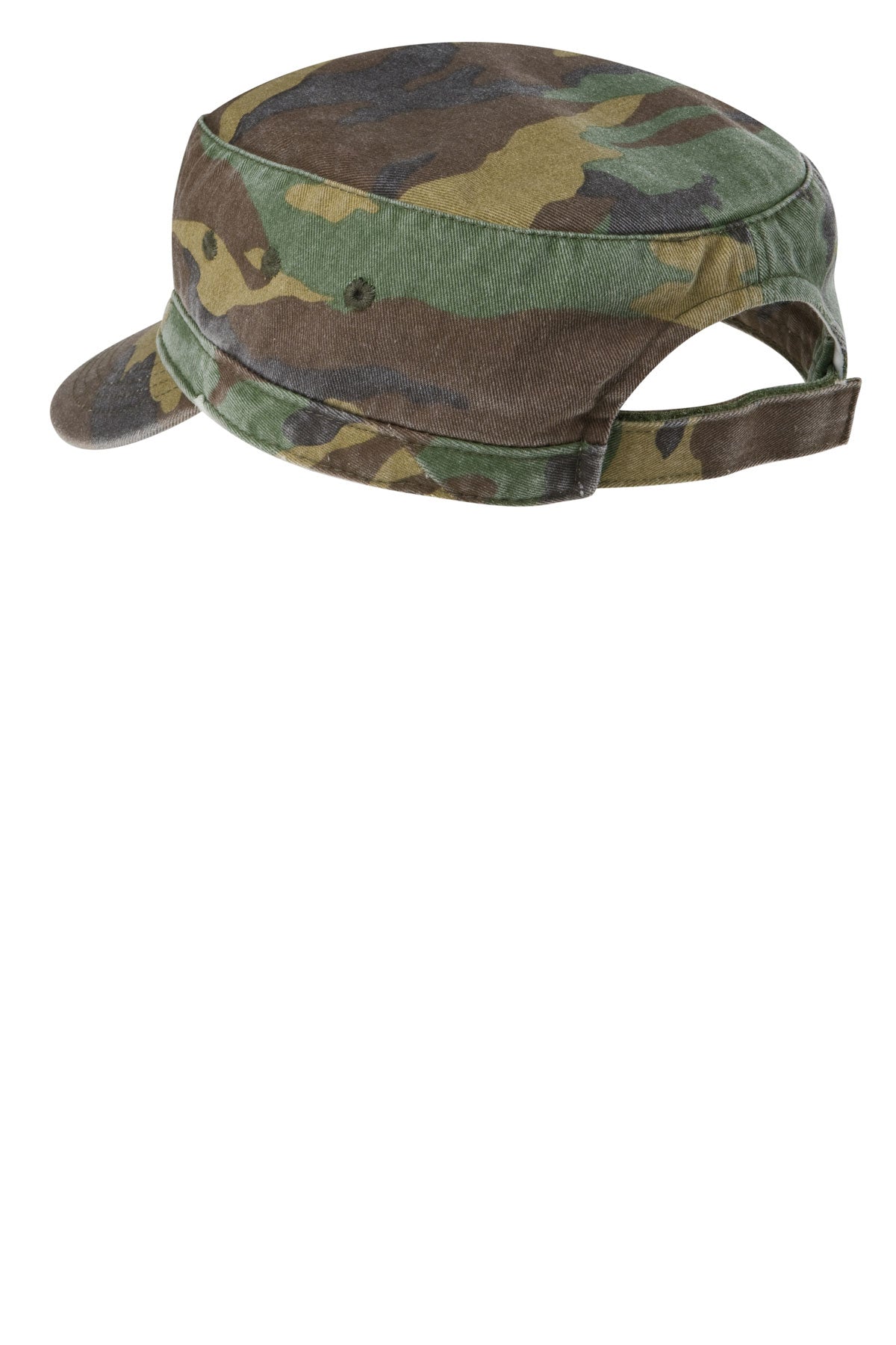 District Distressed Military Hats, Military Camo