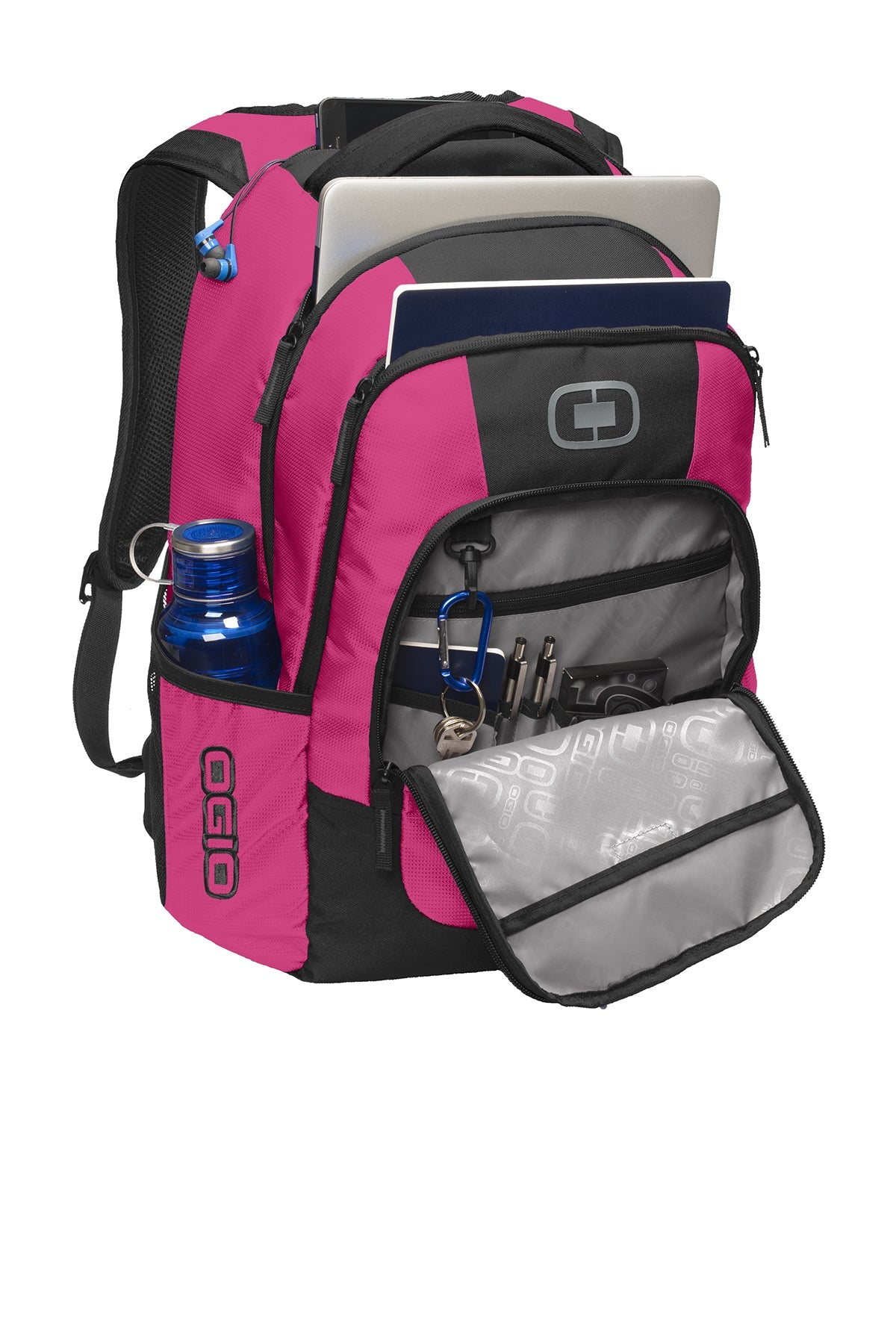 OGIO Pink and Black Backpack Branded OGIO Logan Pack 411092 Flush Pink main image 2