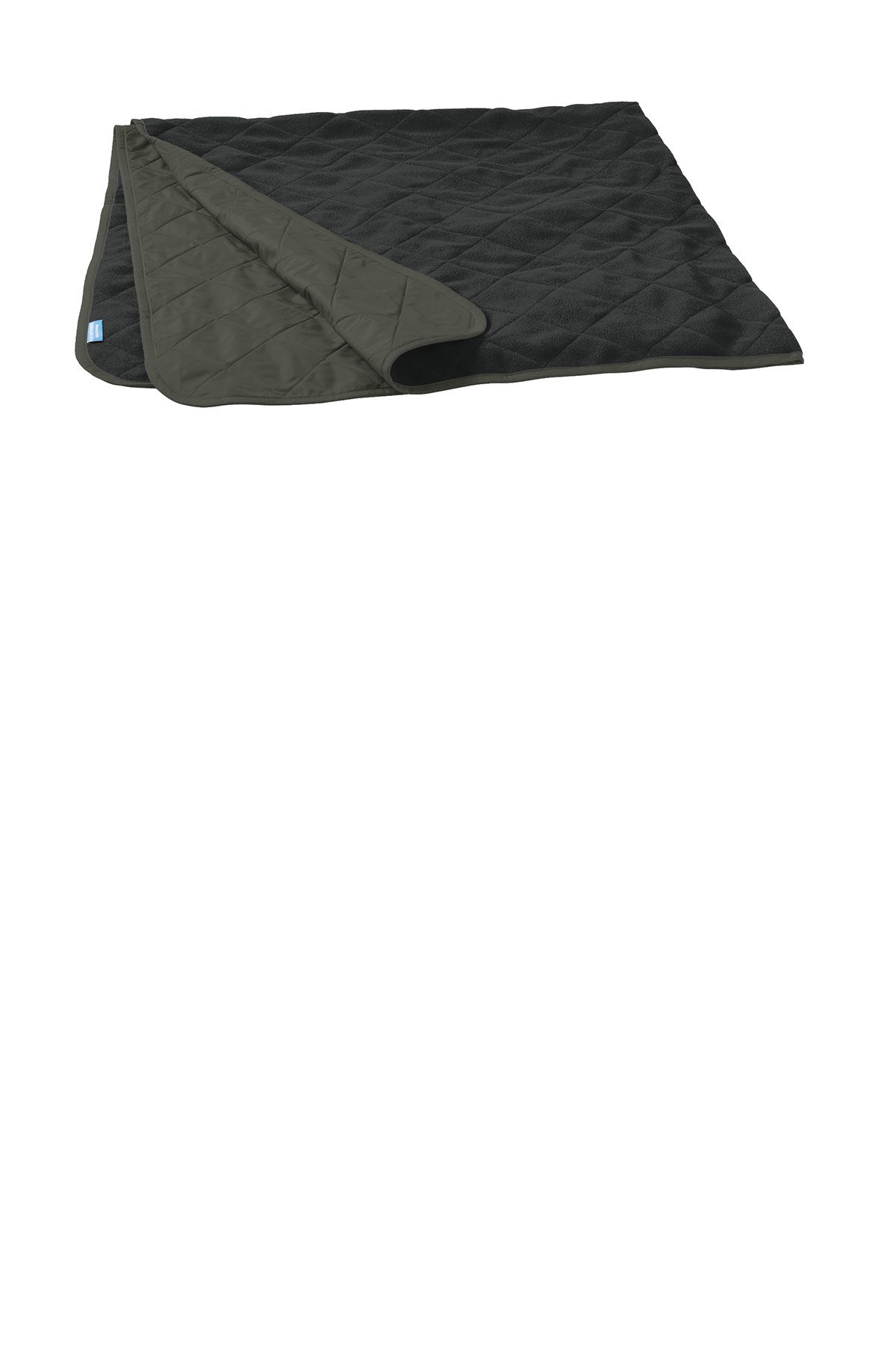 Port Authority Picnic Blanket BP70 Grey Steel/ True Black