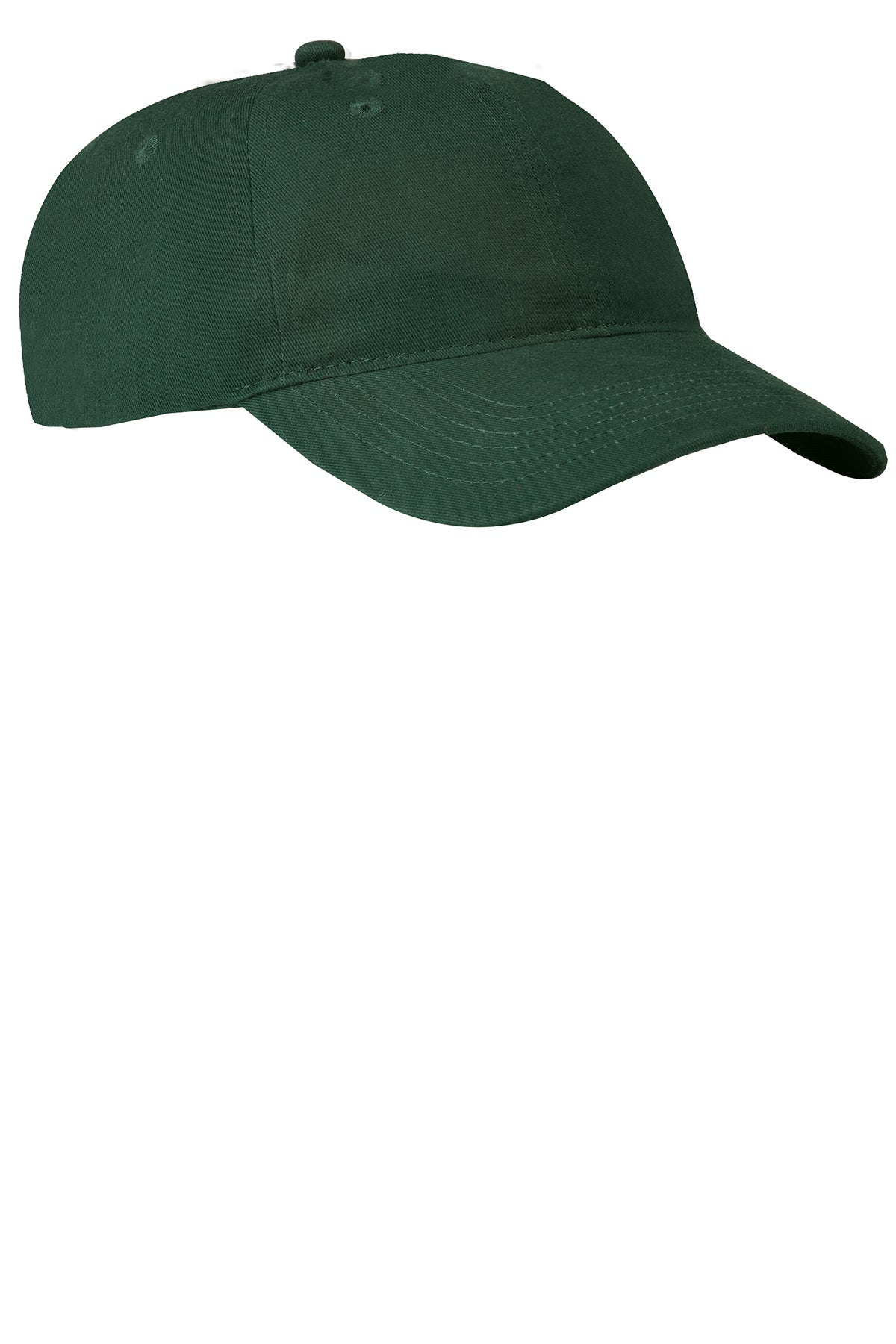 Port & Company Brushed Twill Branded Caps, Hunter