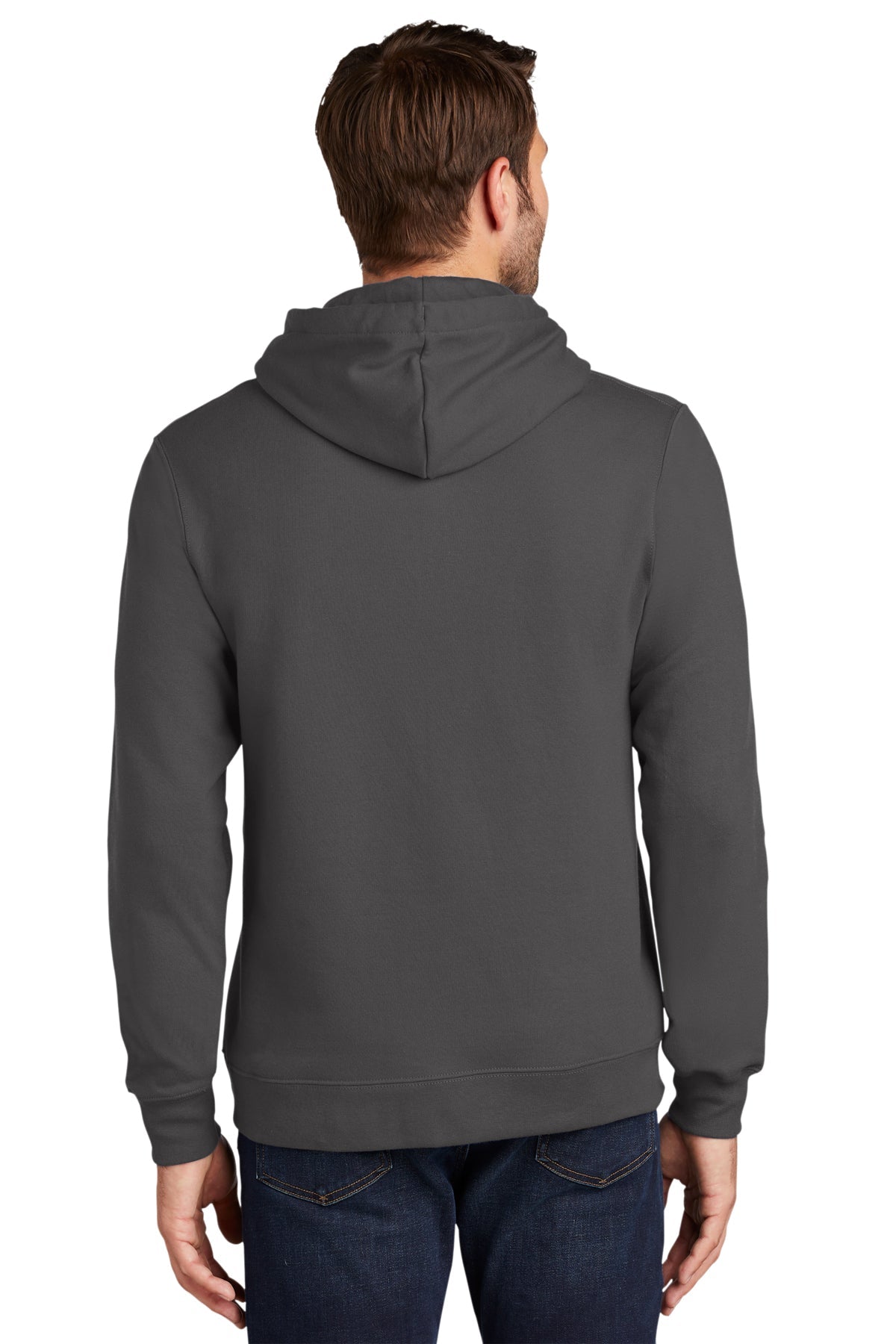 port & company_pc850h _charcoal_company_logo_sweatshirts